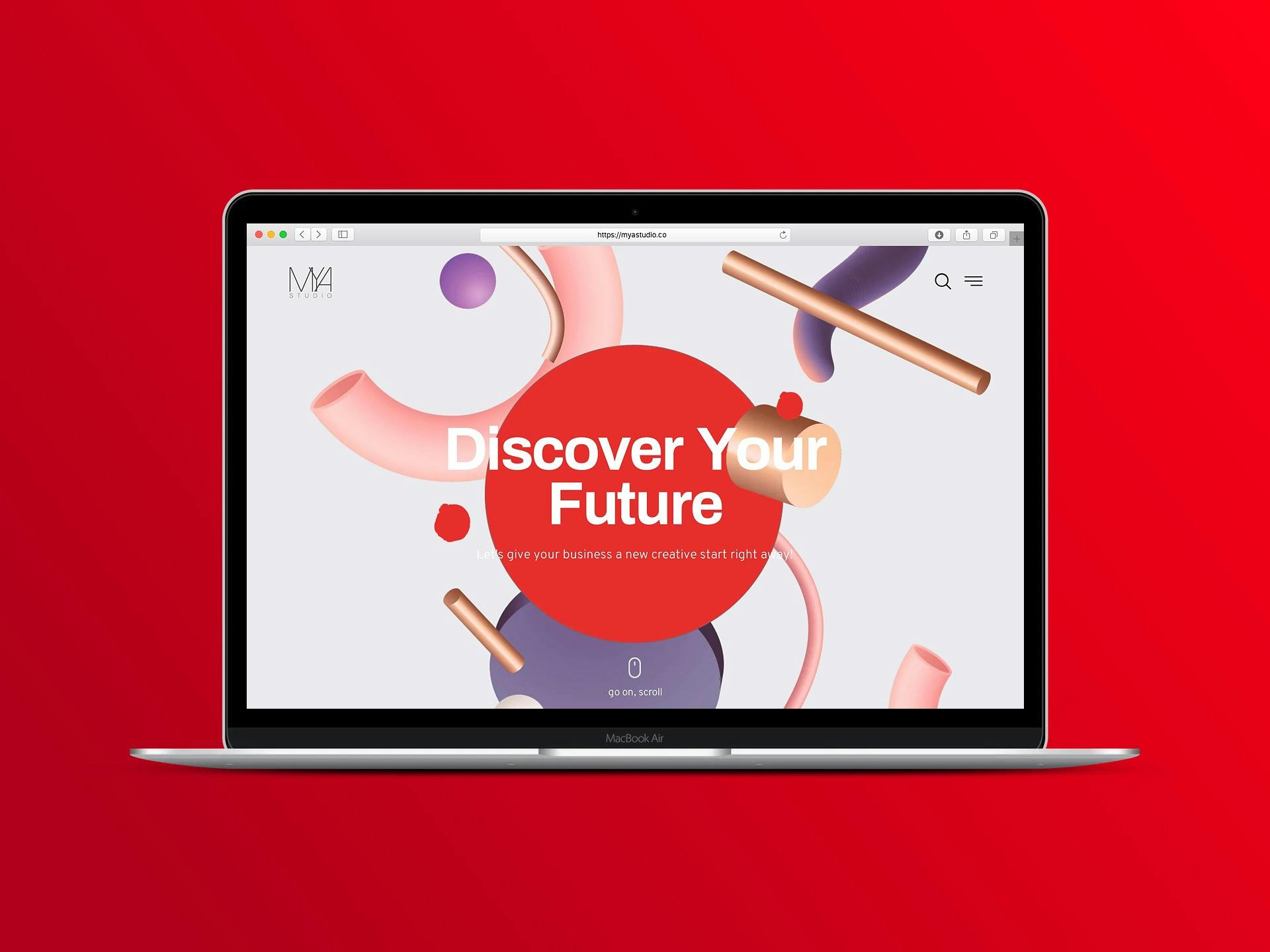 Mya's Studio Website