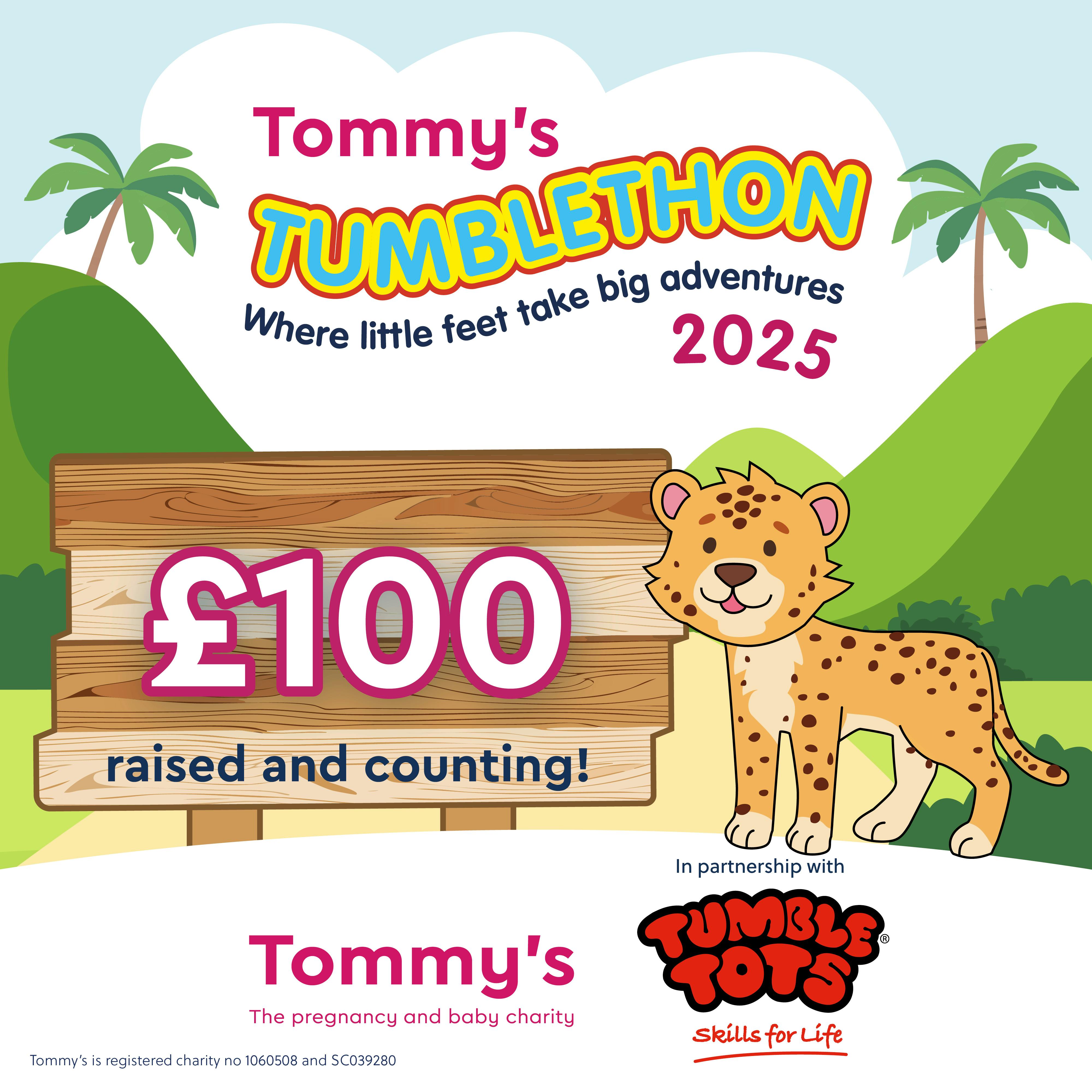 £100 raised and counting!