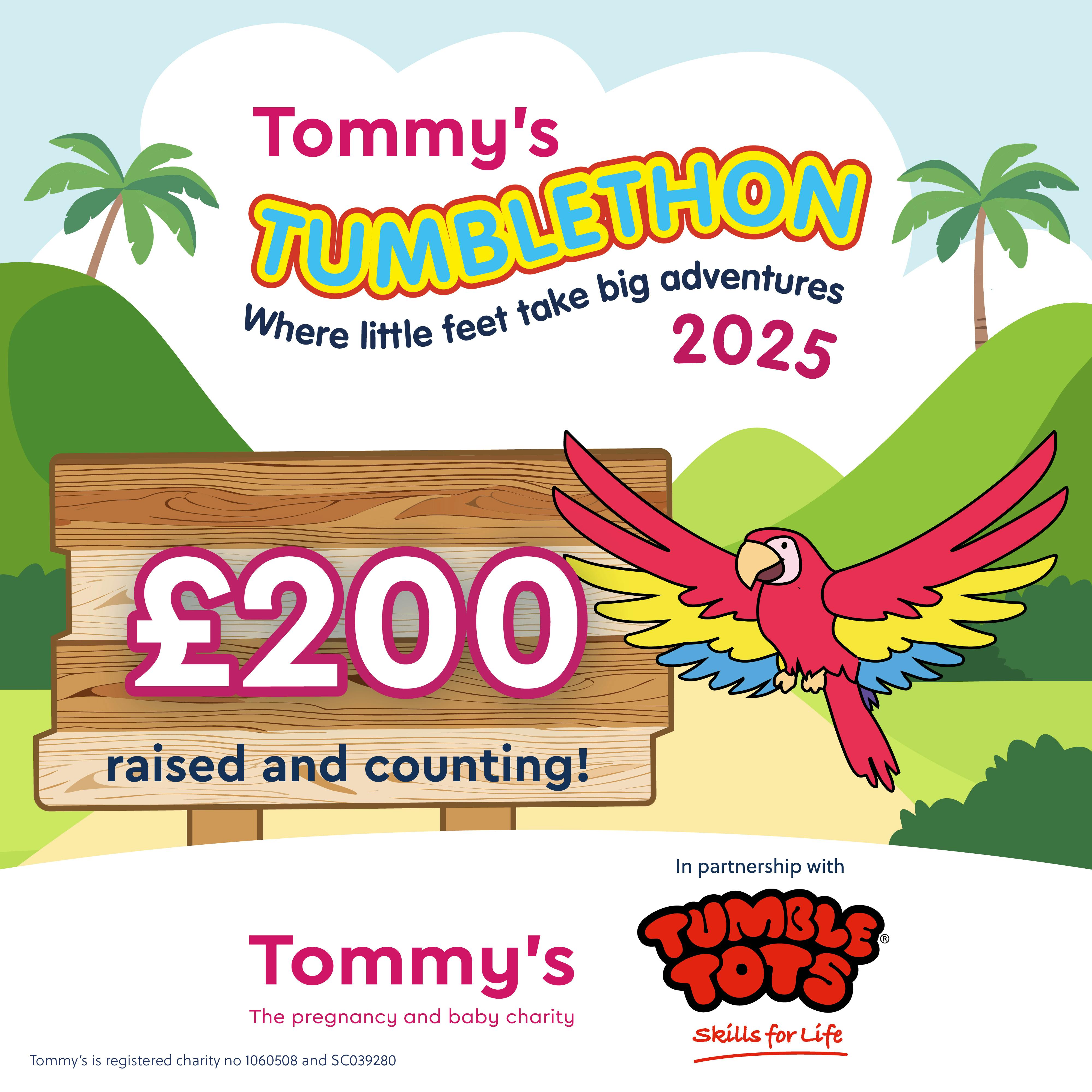 £200 raised and counting!