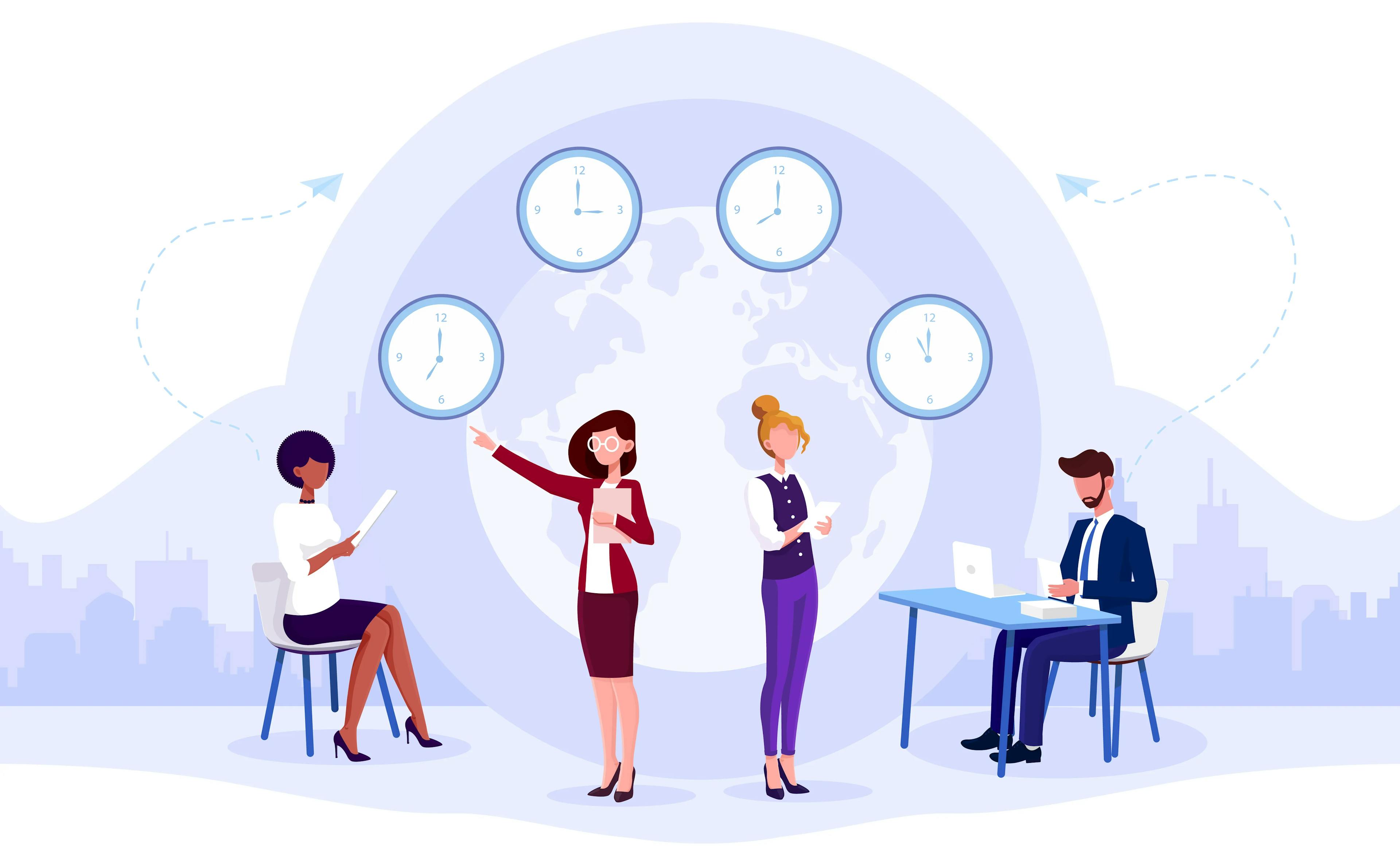 Here’s how to manage remote developers across different time zones