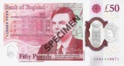 Alan Turing banknote pride month