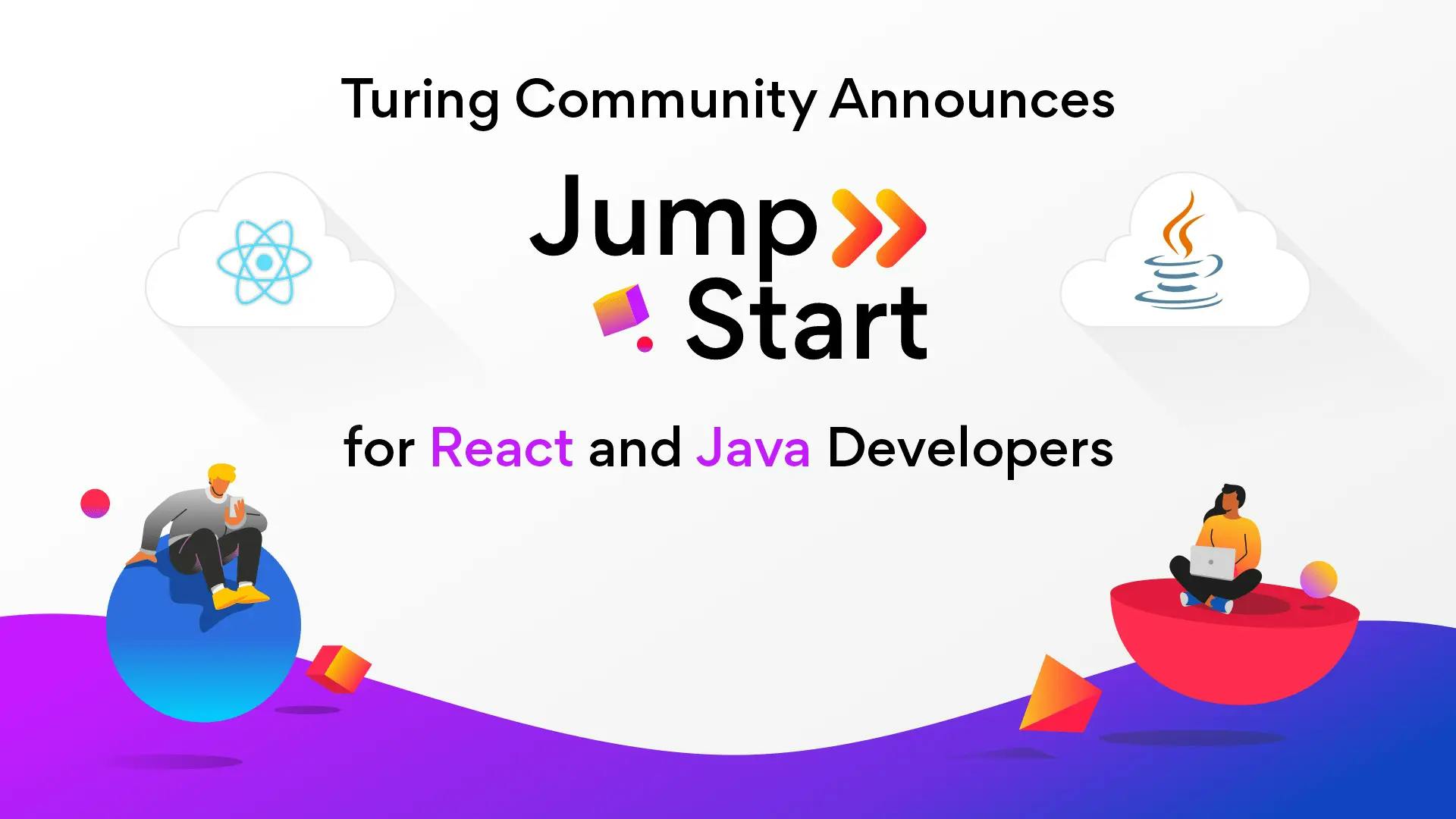 Turing Community Announces Jump Start for React and Java Developers!