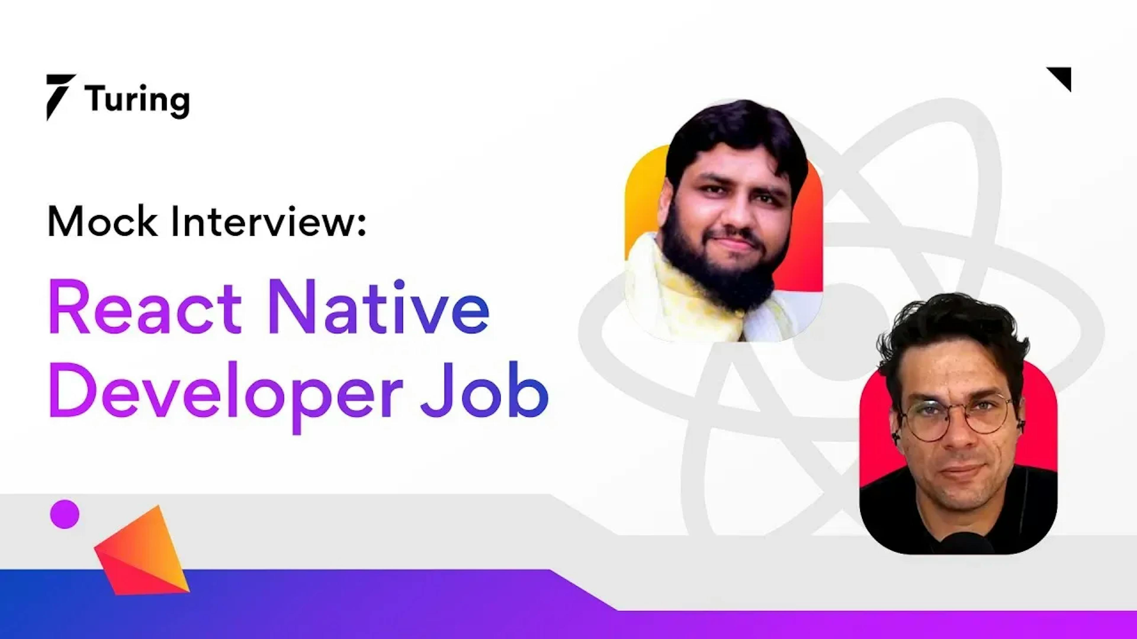 React Native interview questions and answers in 2024