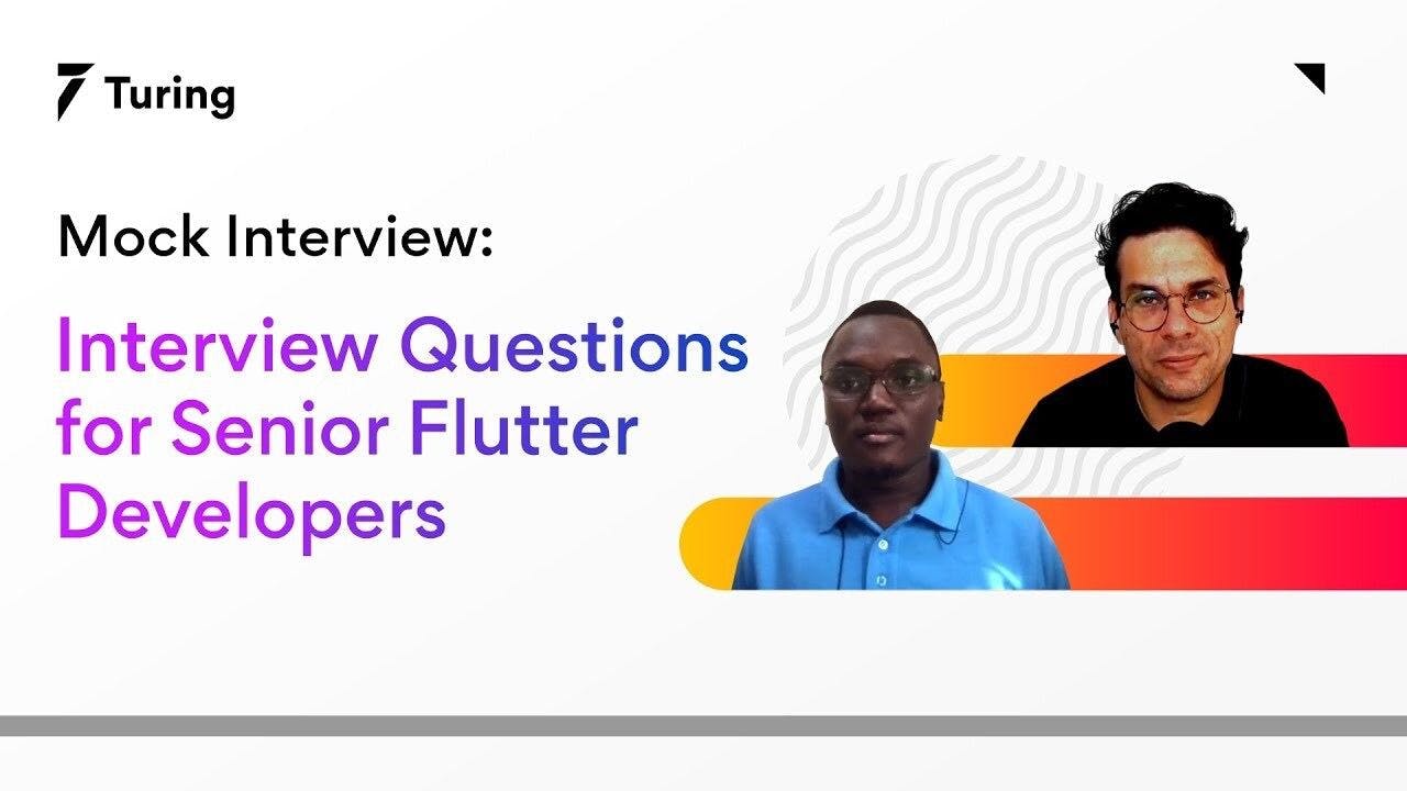 Top 100 Flutter Interview Questions And Answers 2024 - Turing