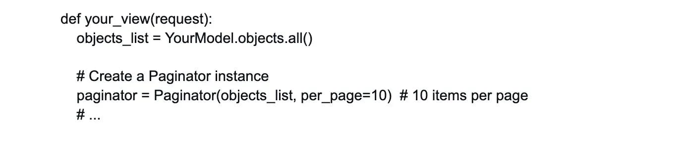create a paginator instance.webp