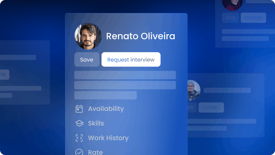 Hire developers: Access our network