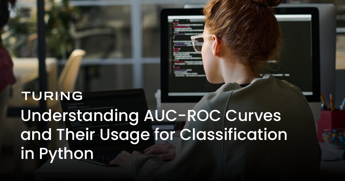 AUC-ROC curves and their usage for classification in Python.