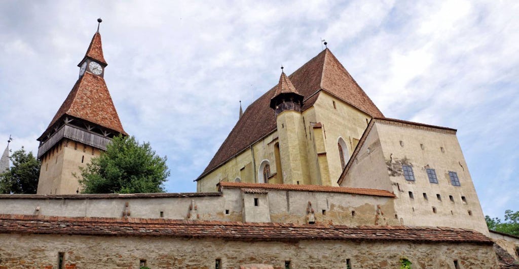 Old fortified church from Translyvania