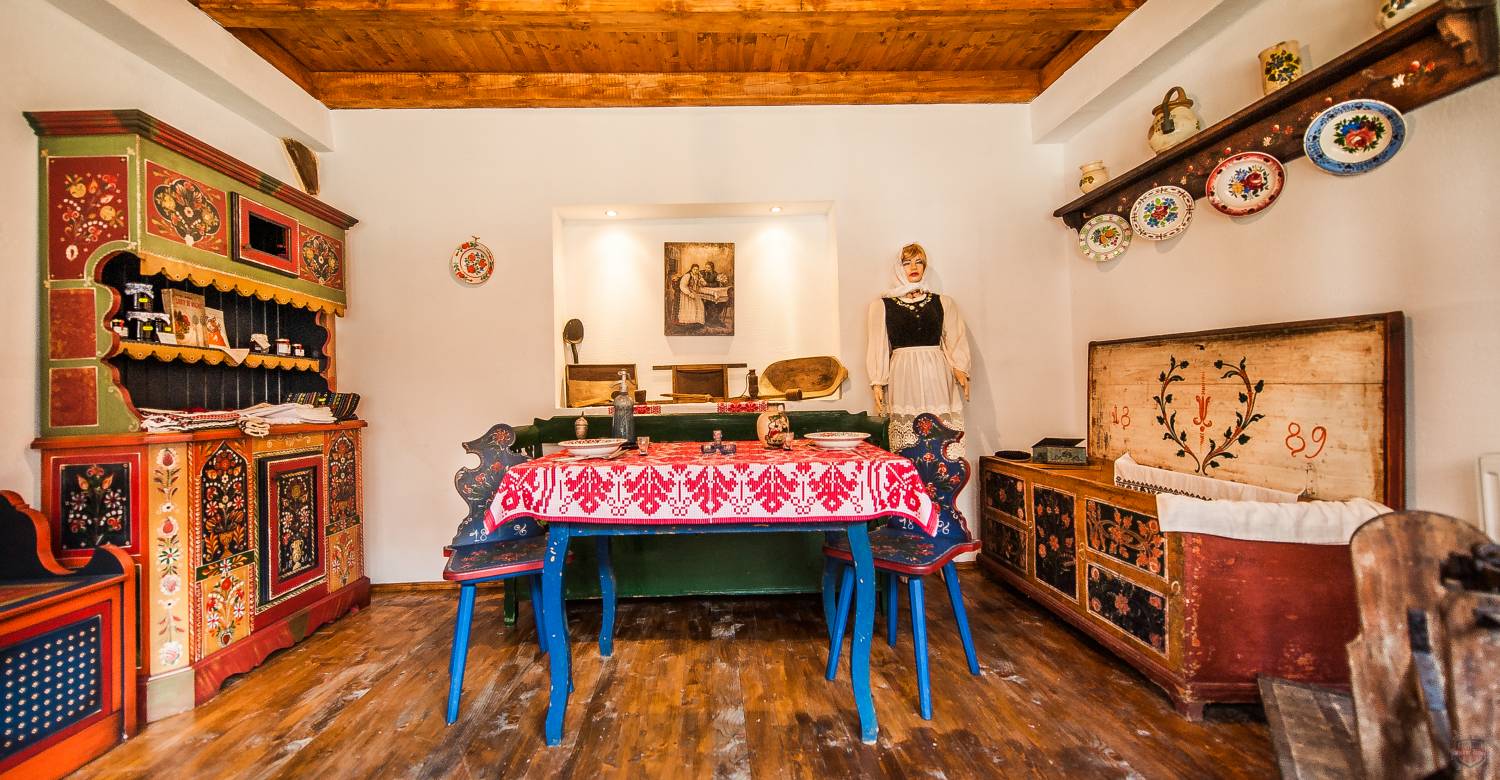 Traditional kitchen in Transylvania 