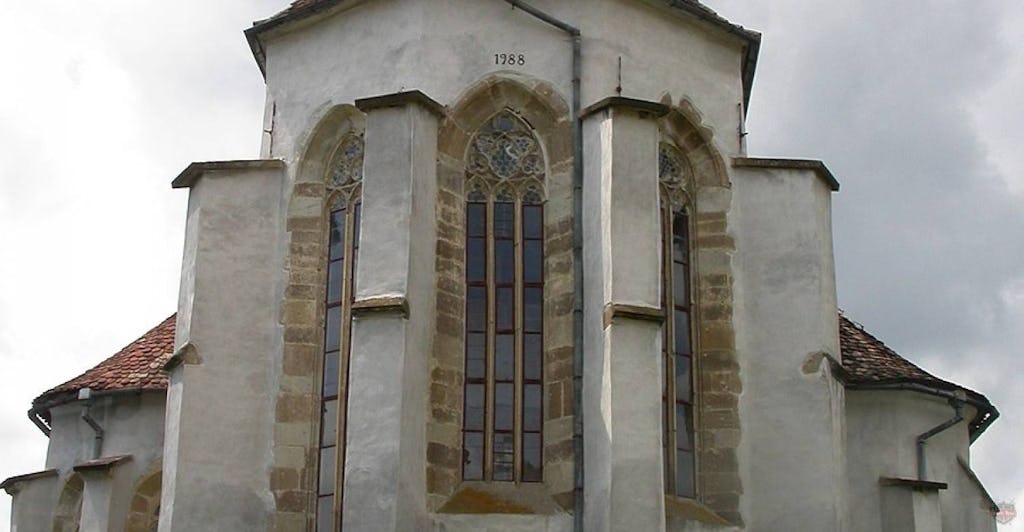 Old fortified church in Transylvania