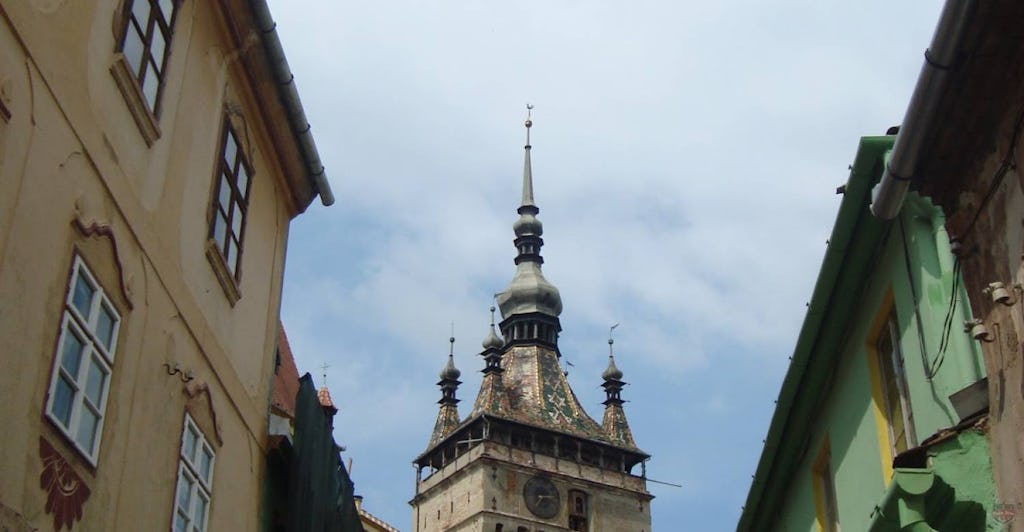 The clock tower of Sighisoara