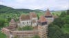 Alma Vii fortified church from the air