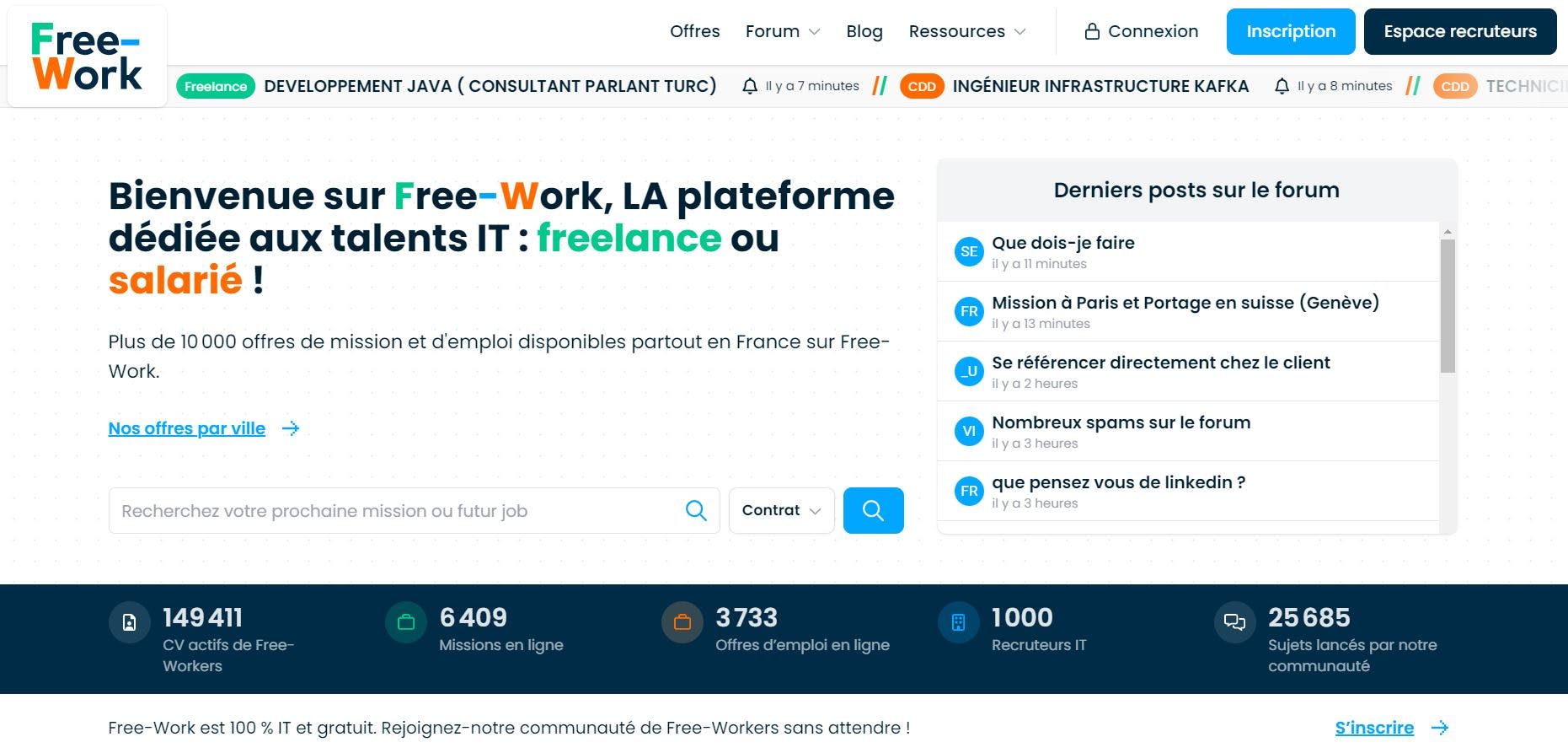Communiquez directement avec les talents