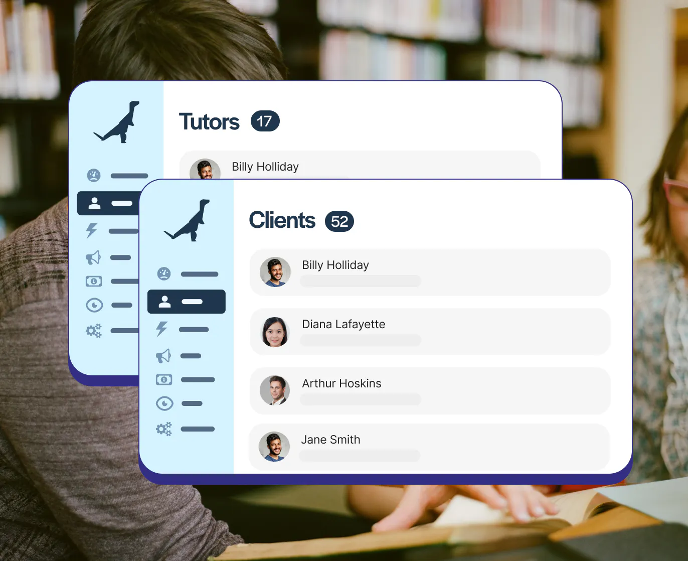 User lists in TutorCruncher