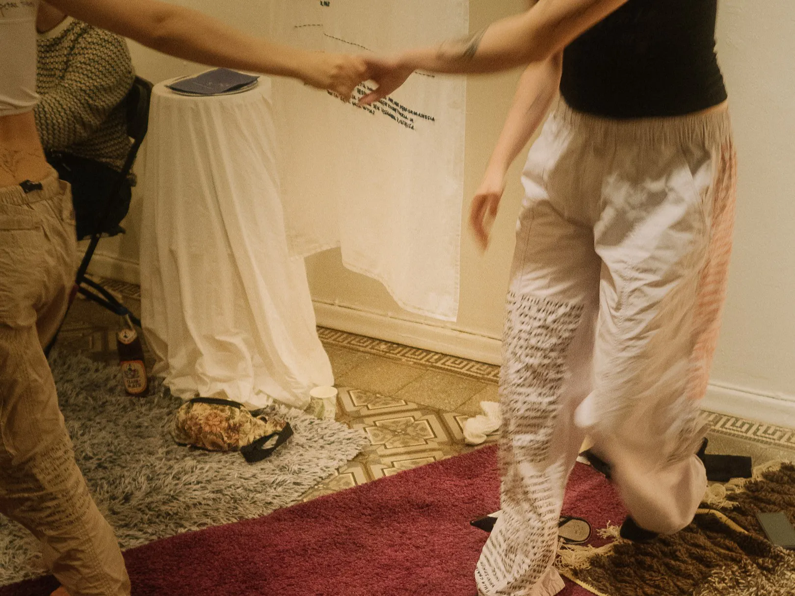 lover taking lovers hand
