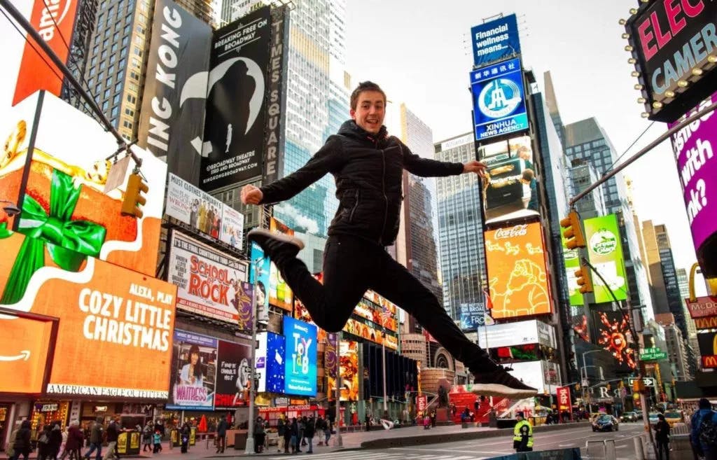 How my NYC dancer image became an award-winner