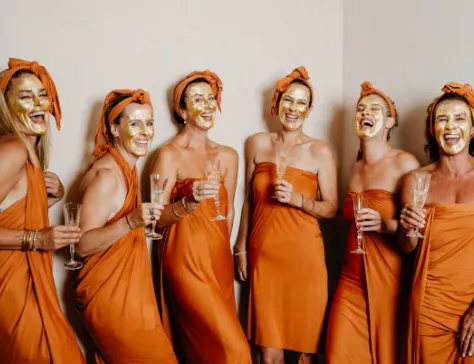 Luxurious spa party at Goldust Spa Bali