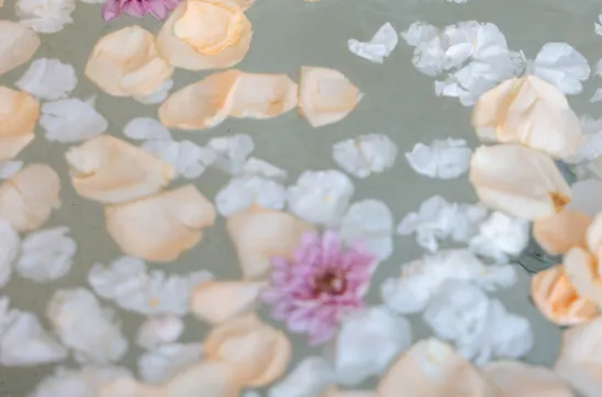 Flower bath at Goldust Spa Bali