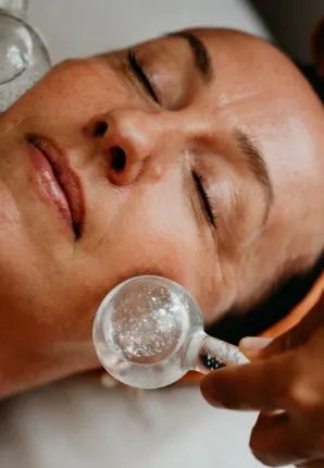 Luxurious facial with Gua sha at Goldust Spa