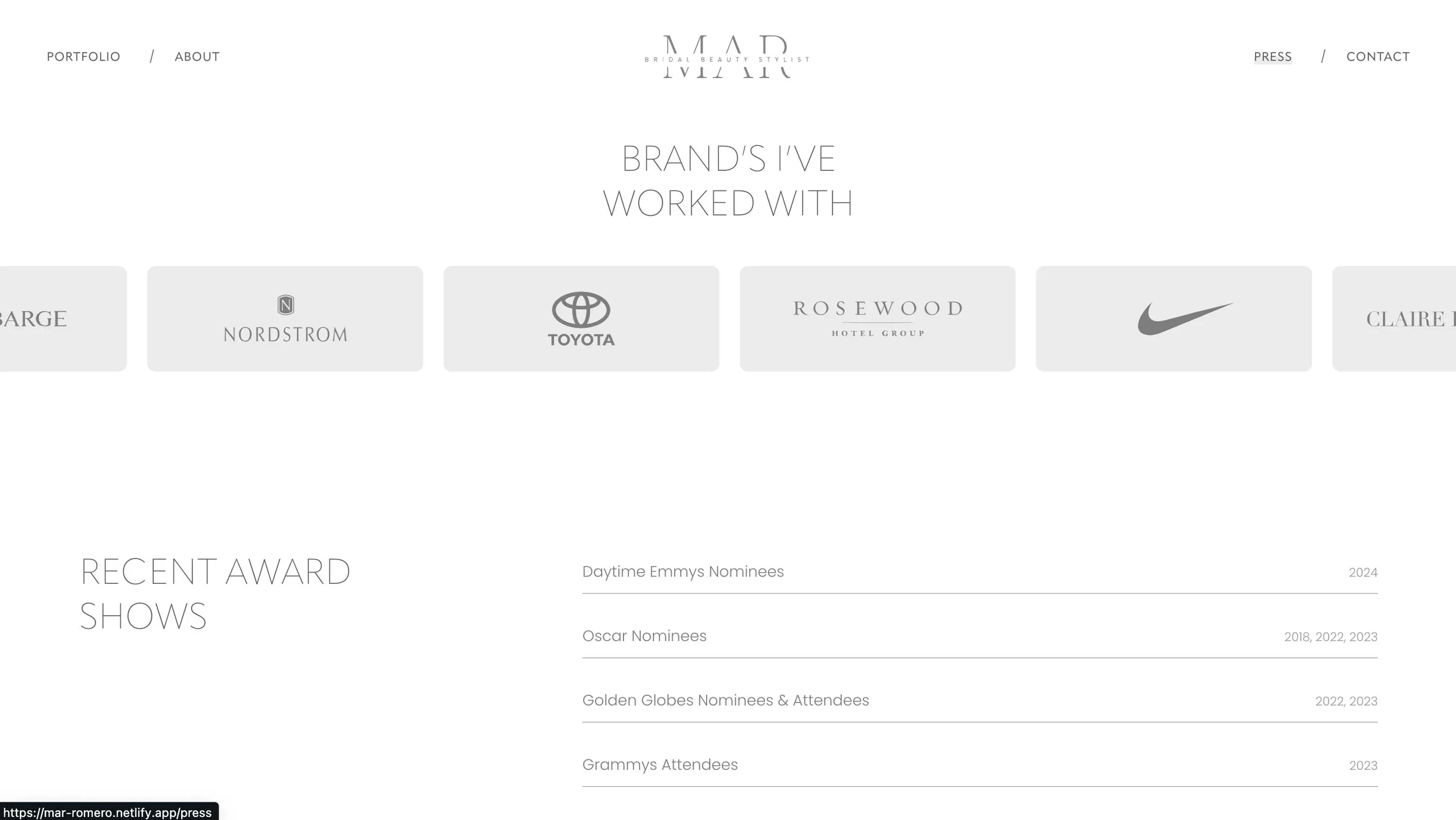 Website design