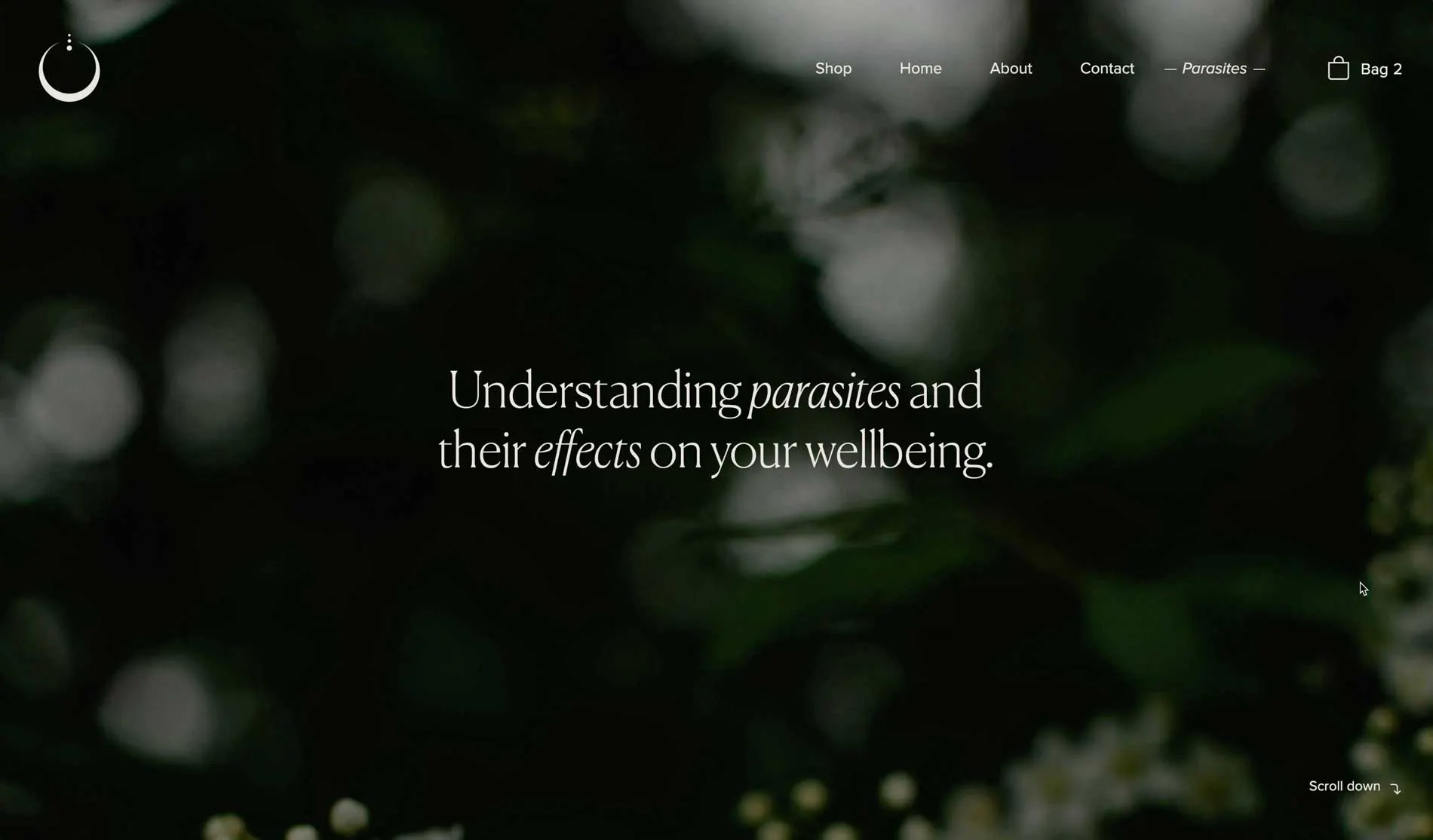 parasites page