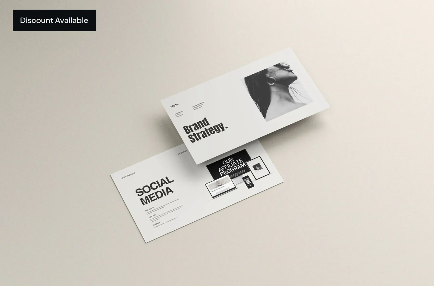 clean branding mockups