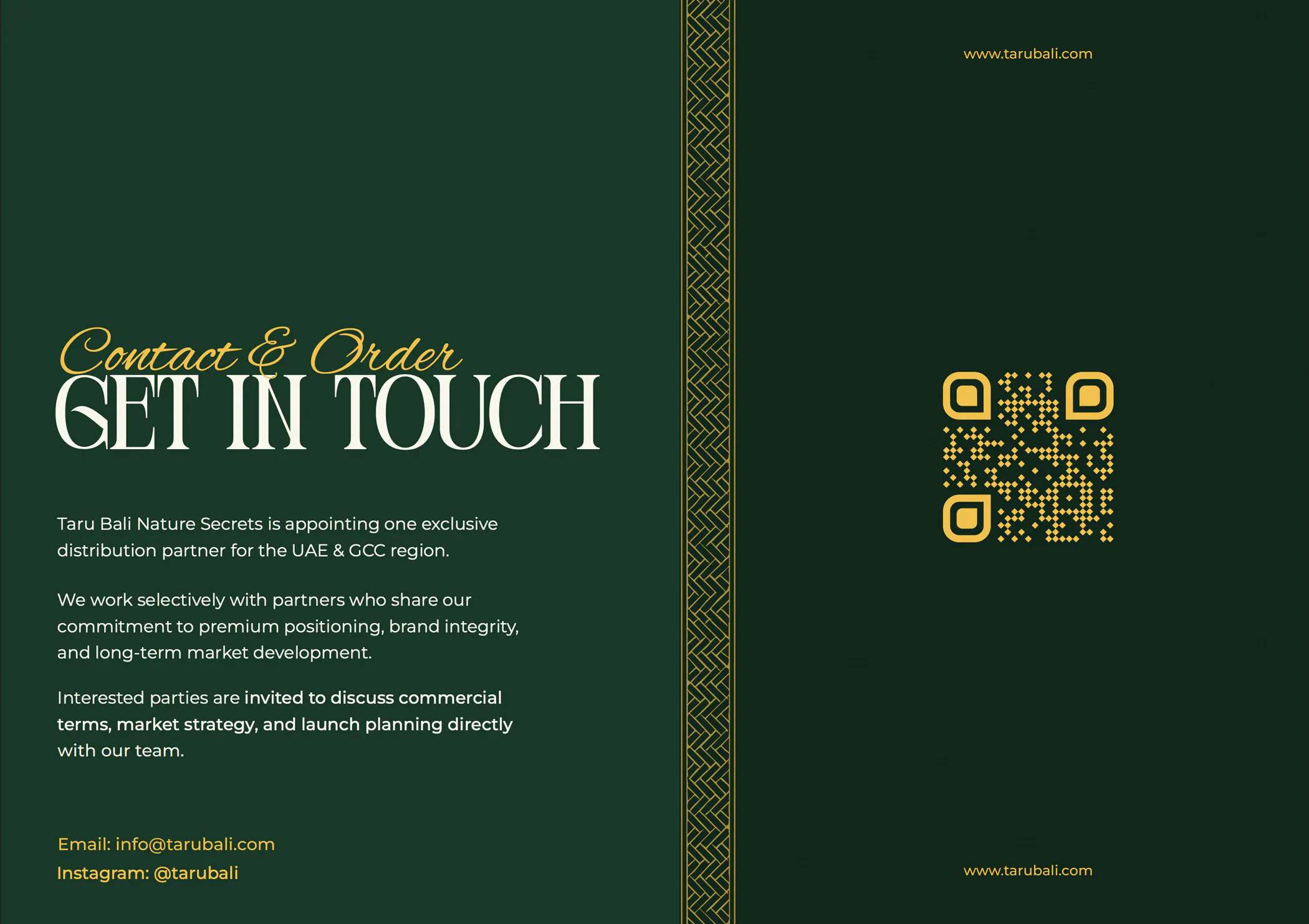 company deck catalogue design