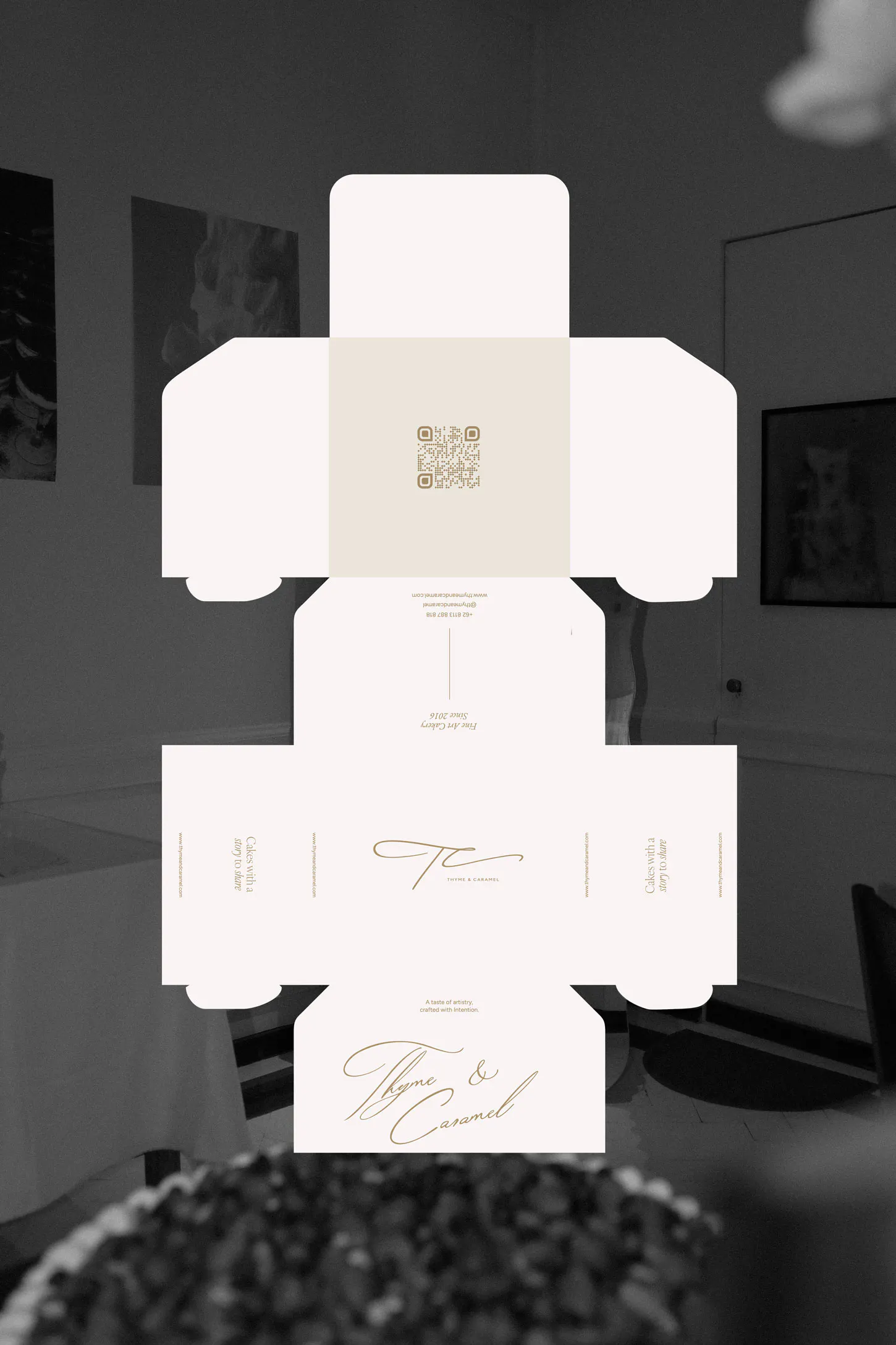 dieline of packaging