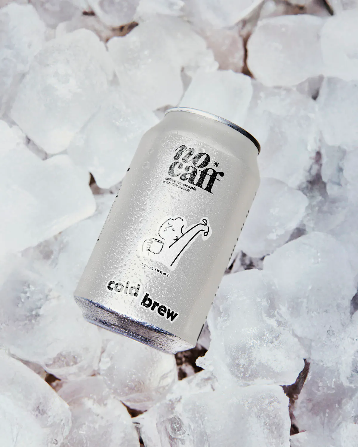 branding and logo design for canned coffee