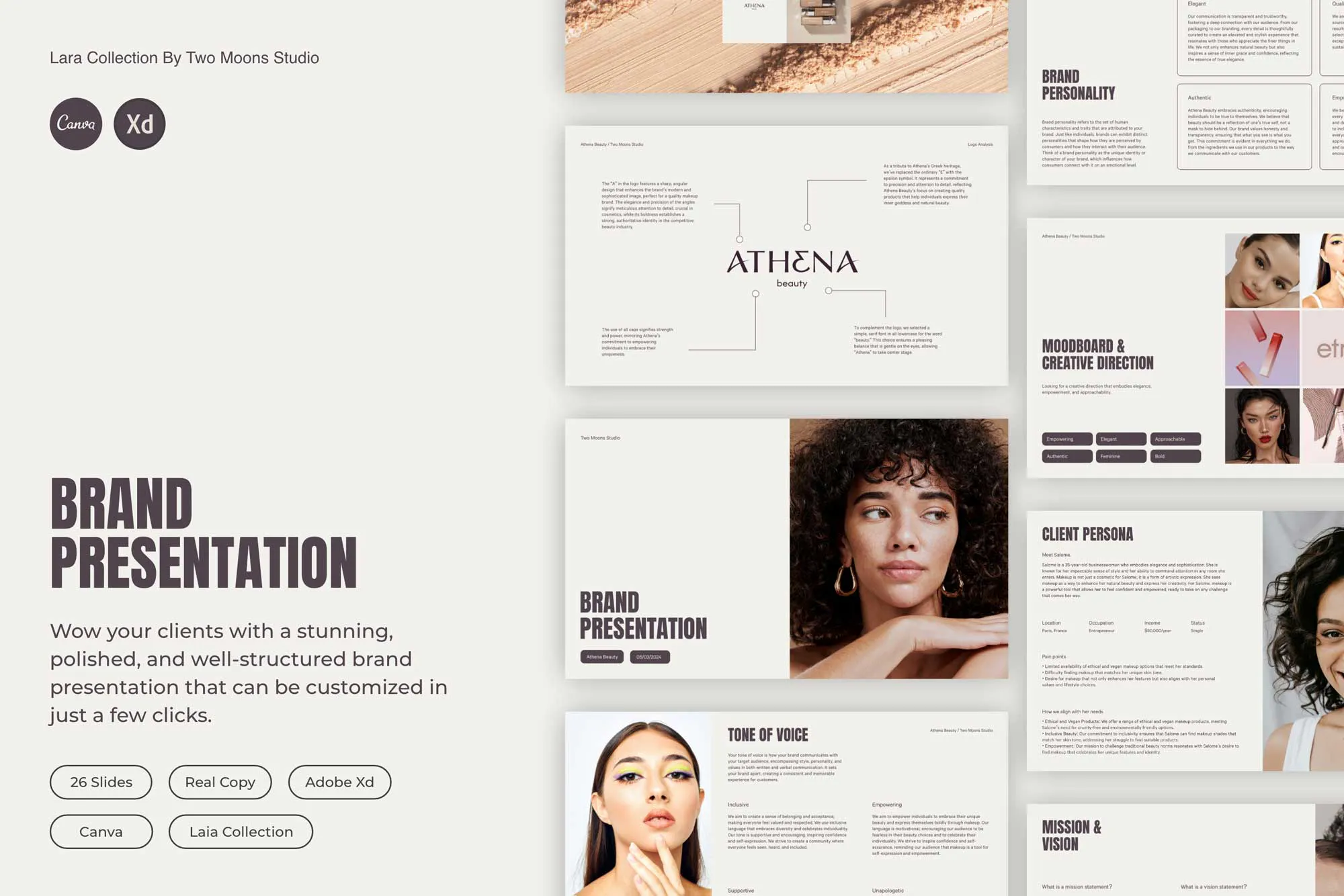 brand presentation template
