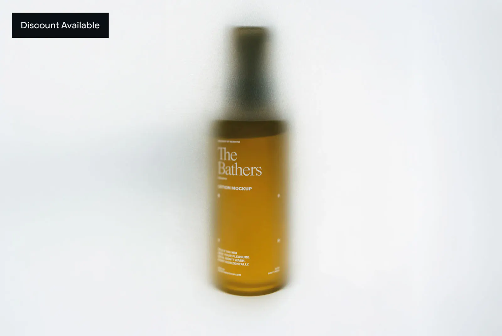 bottle mockup