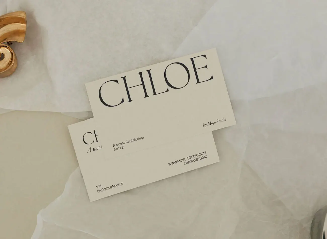 business card mockup
