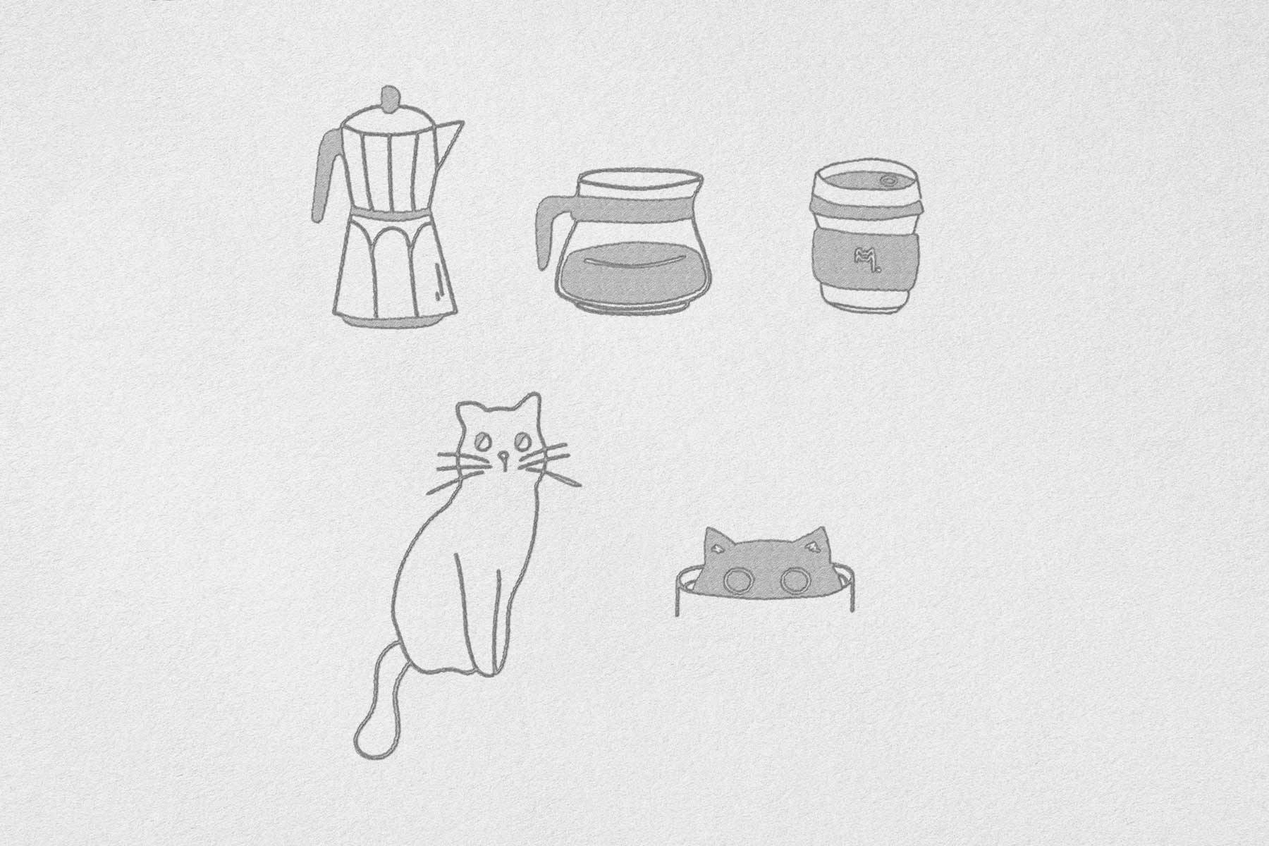 Raw illustrations