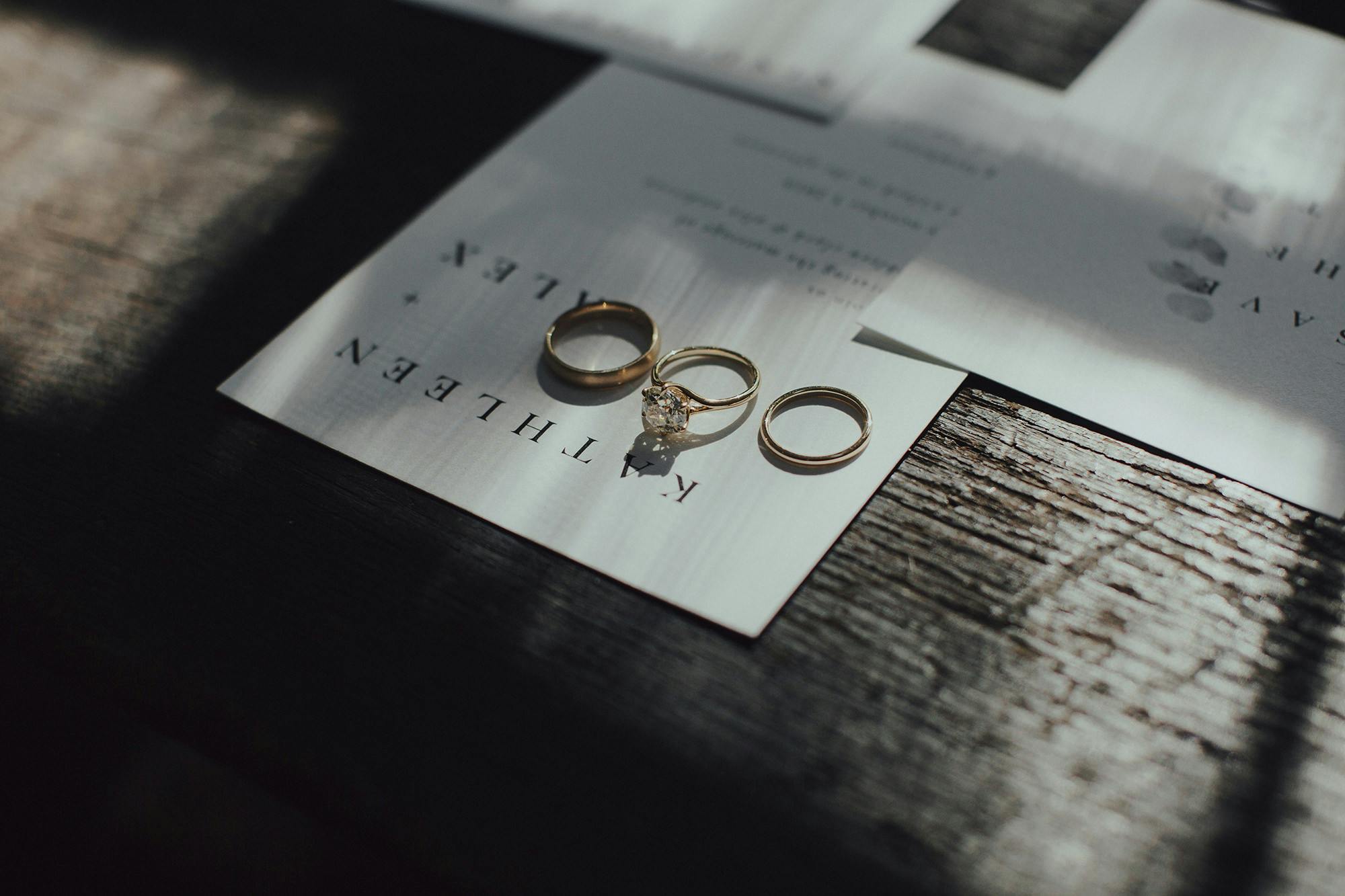 editorial inspired shots of rings