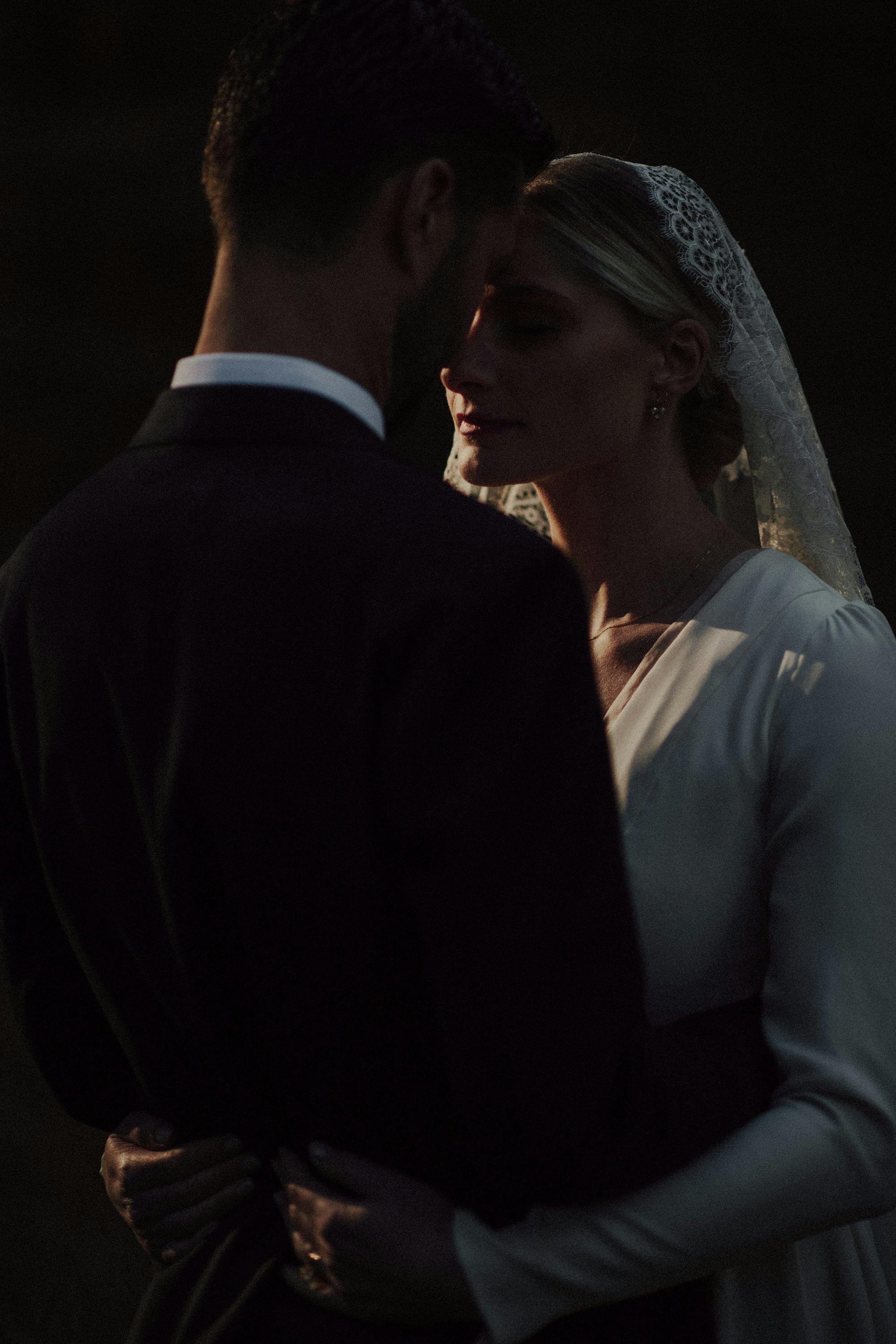 darker moodier wedding photography