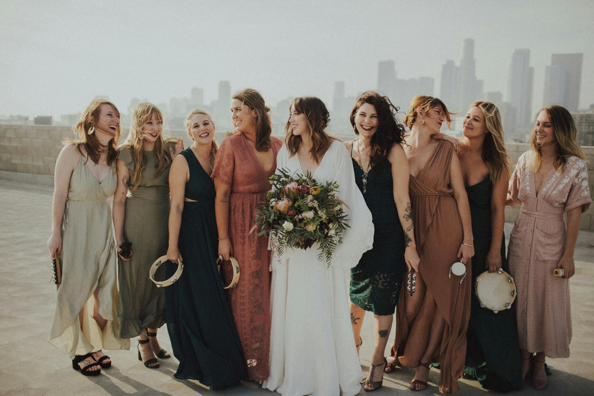 Candid Bridal Party