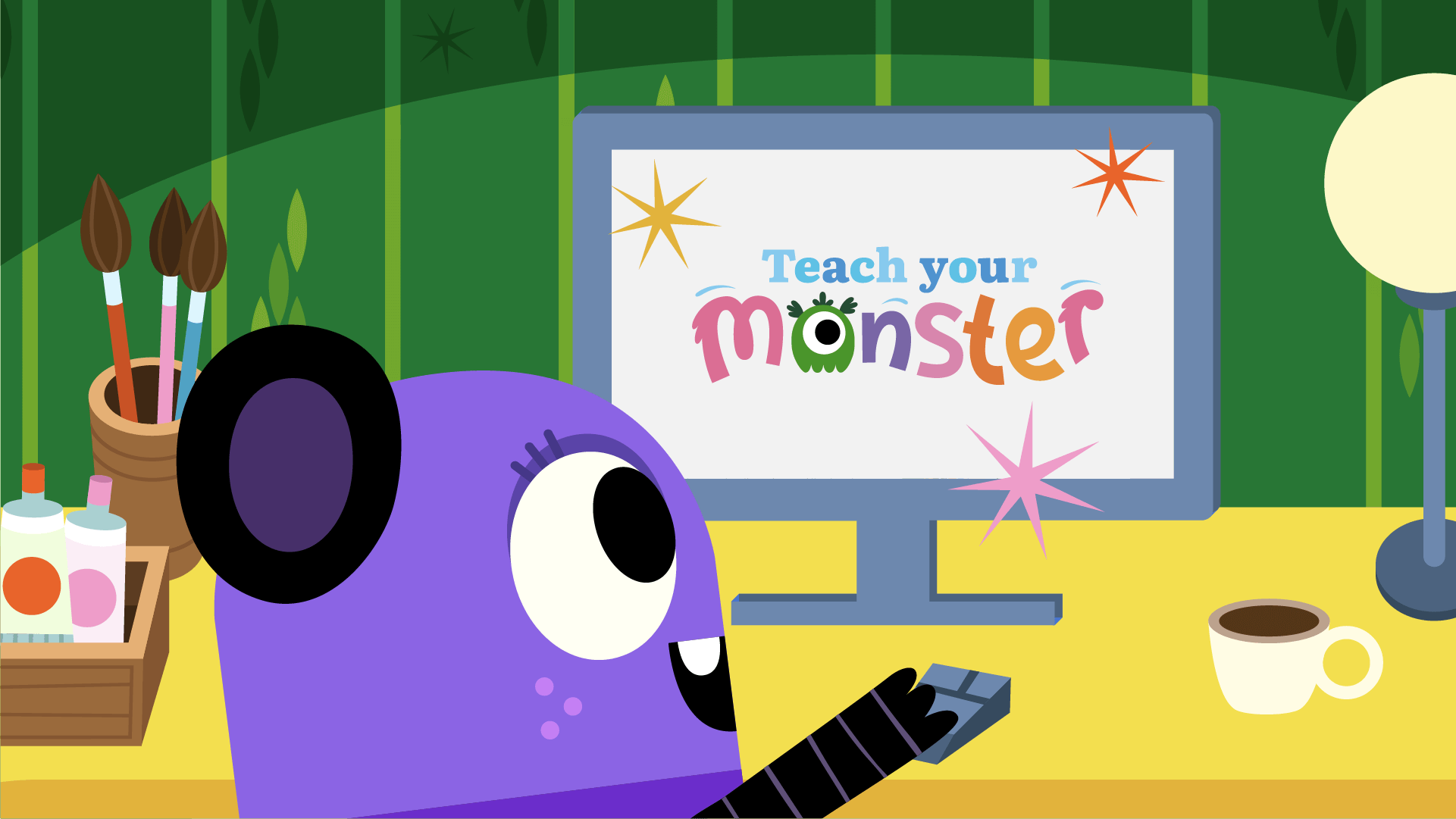 New website pages on Teach Your Monster