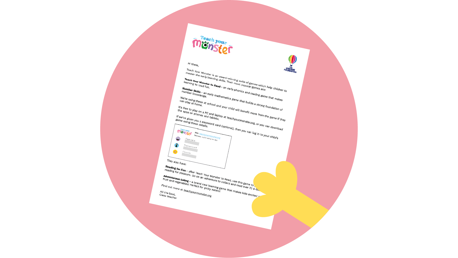 Parent Letter