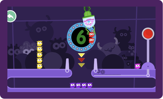 The claw mini game which helps with cardinality