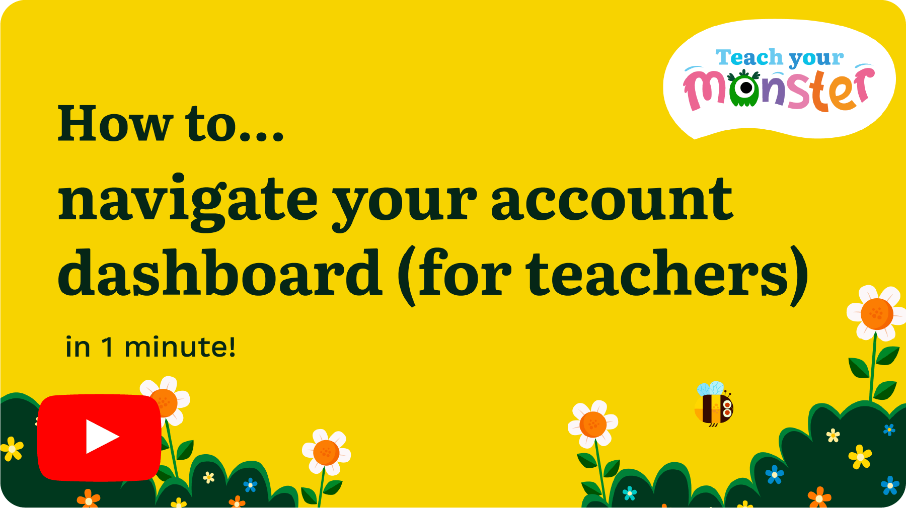 How to Navigate your account dashboard video