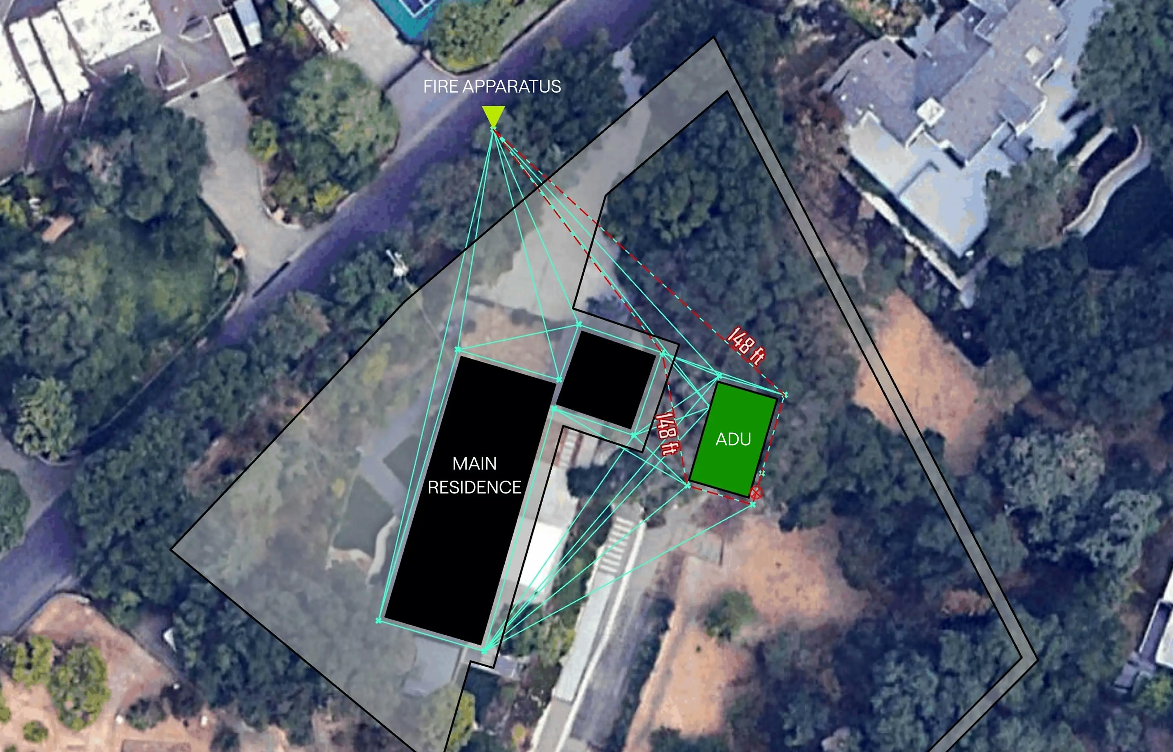 Screenshot showing Type Five's Grasshopper hose pull calculator embedded in the Site Evaluator