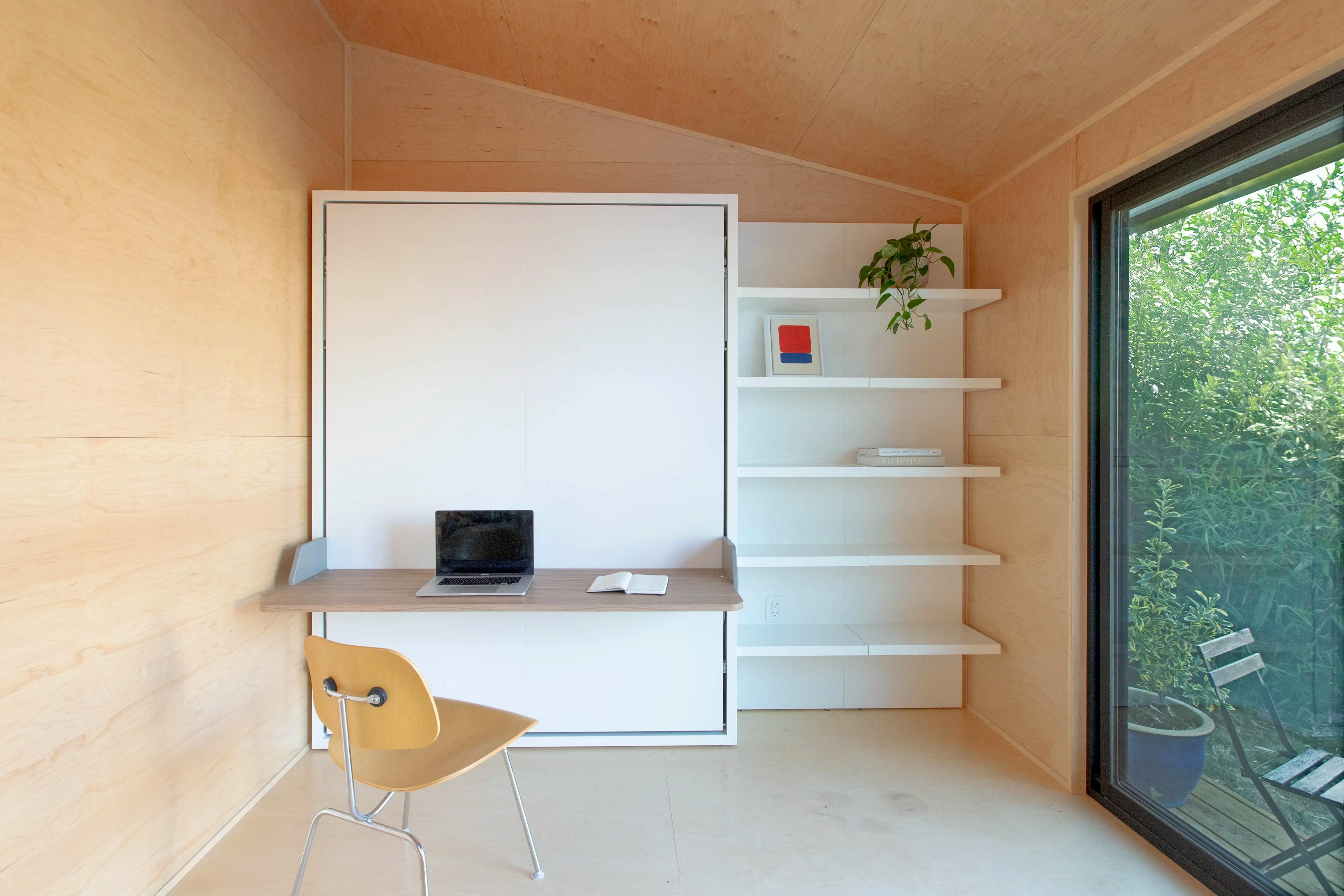 Interior view of a Type Five Pod studio