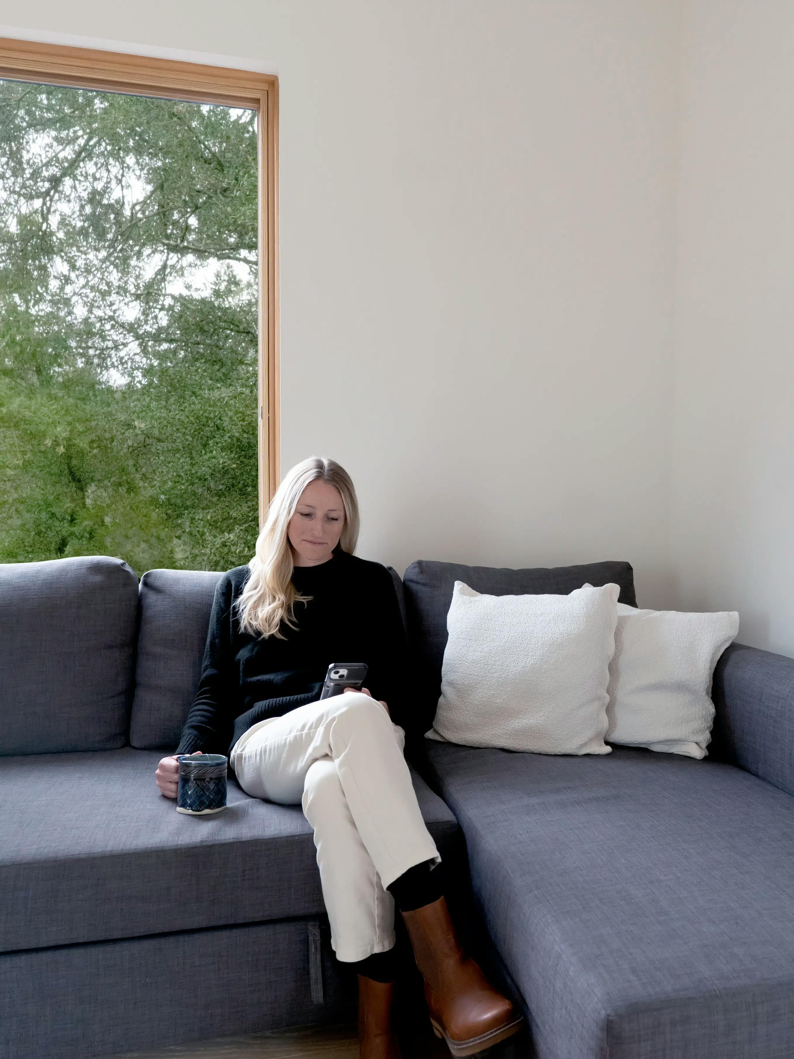 Portrait of a Type Five client in her ADU