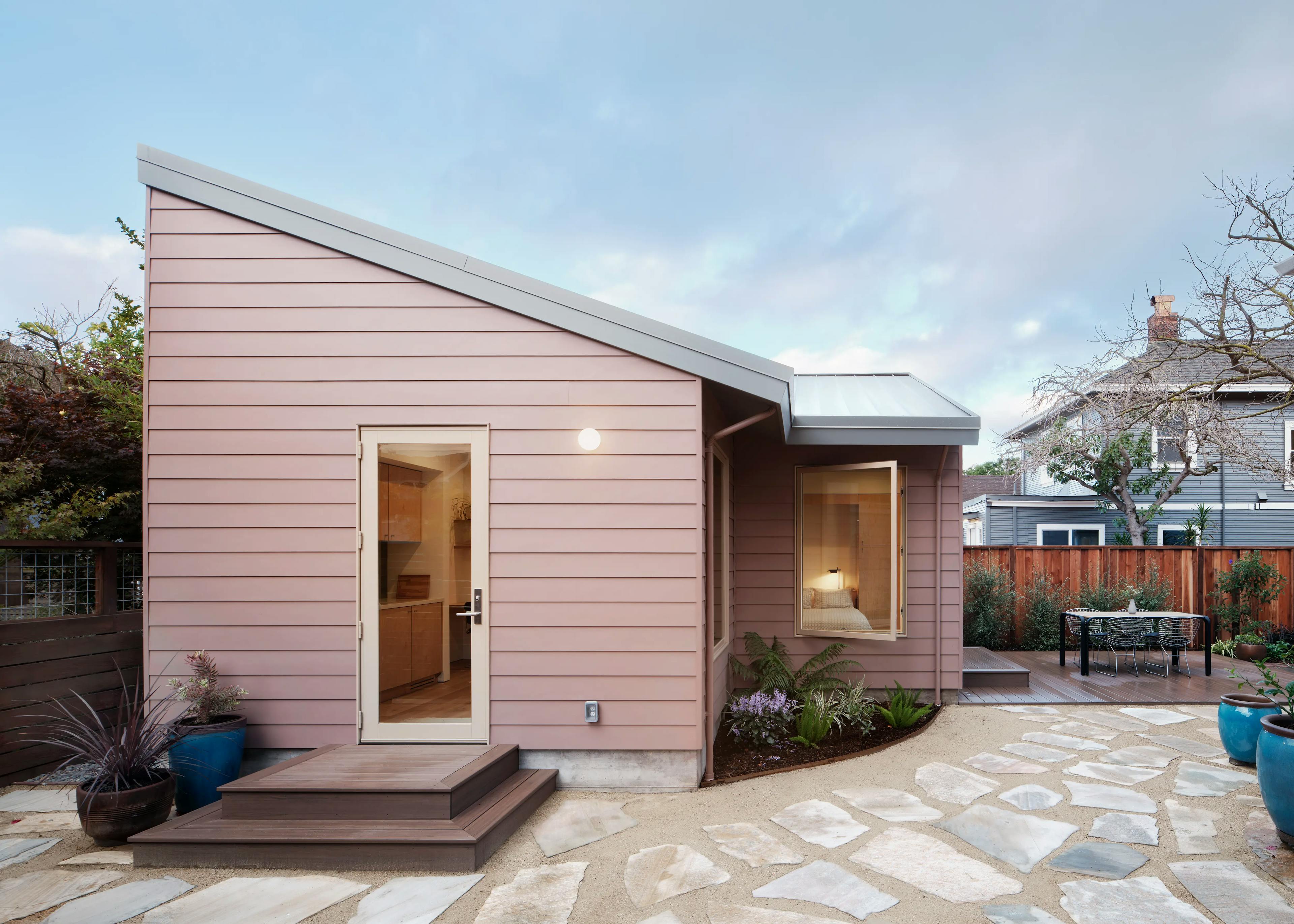 Exterior shot of a Type Five ADU