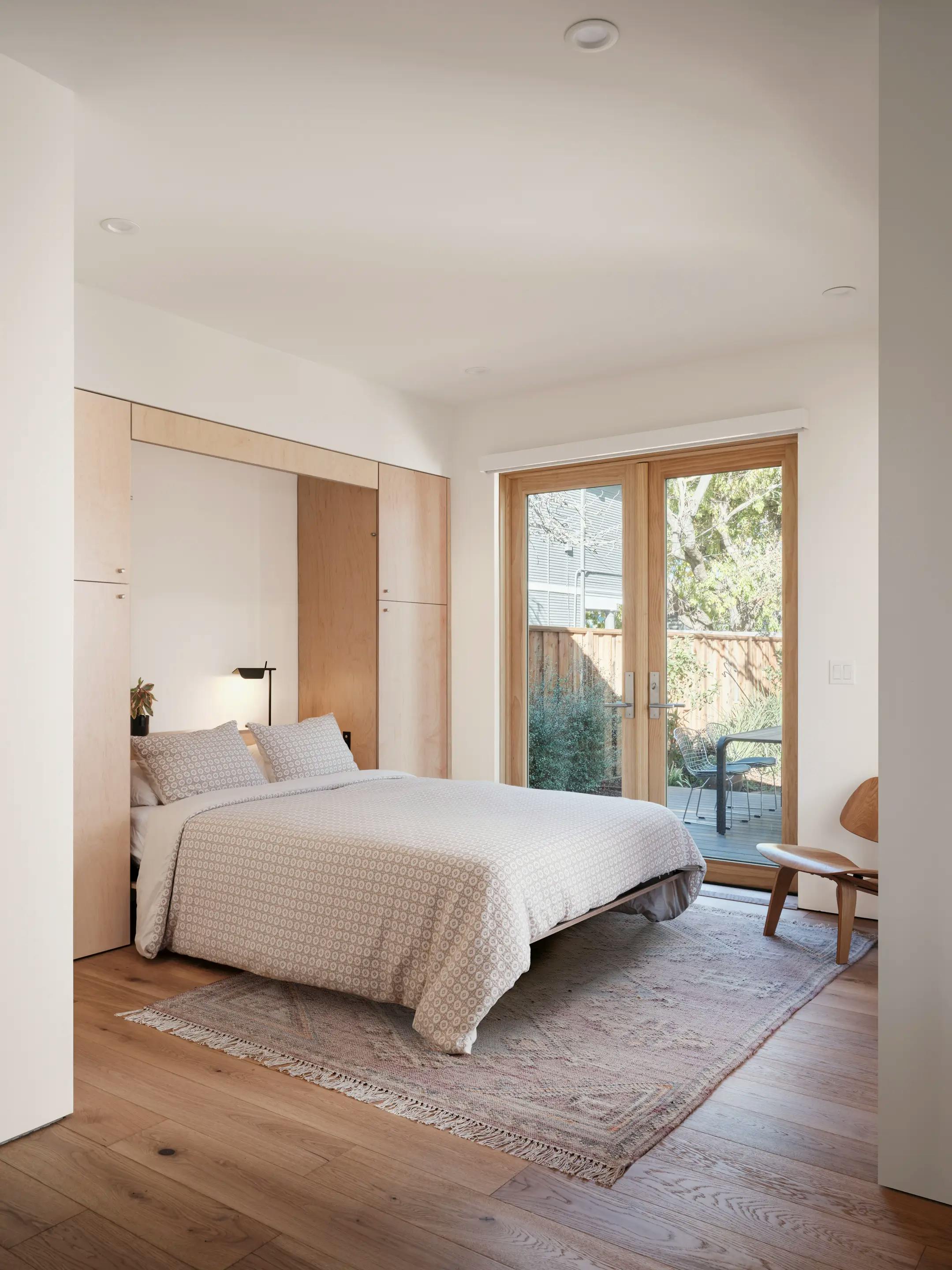 Interior shot of a Type Five ADU Murphy Bed