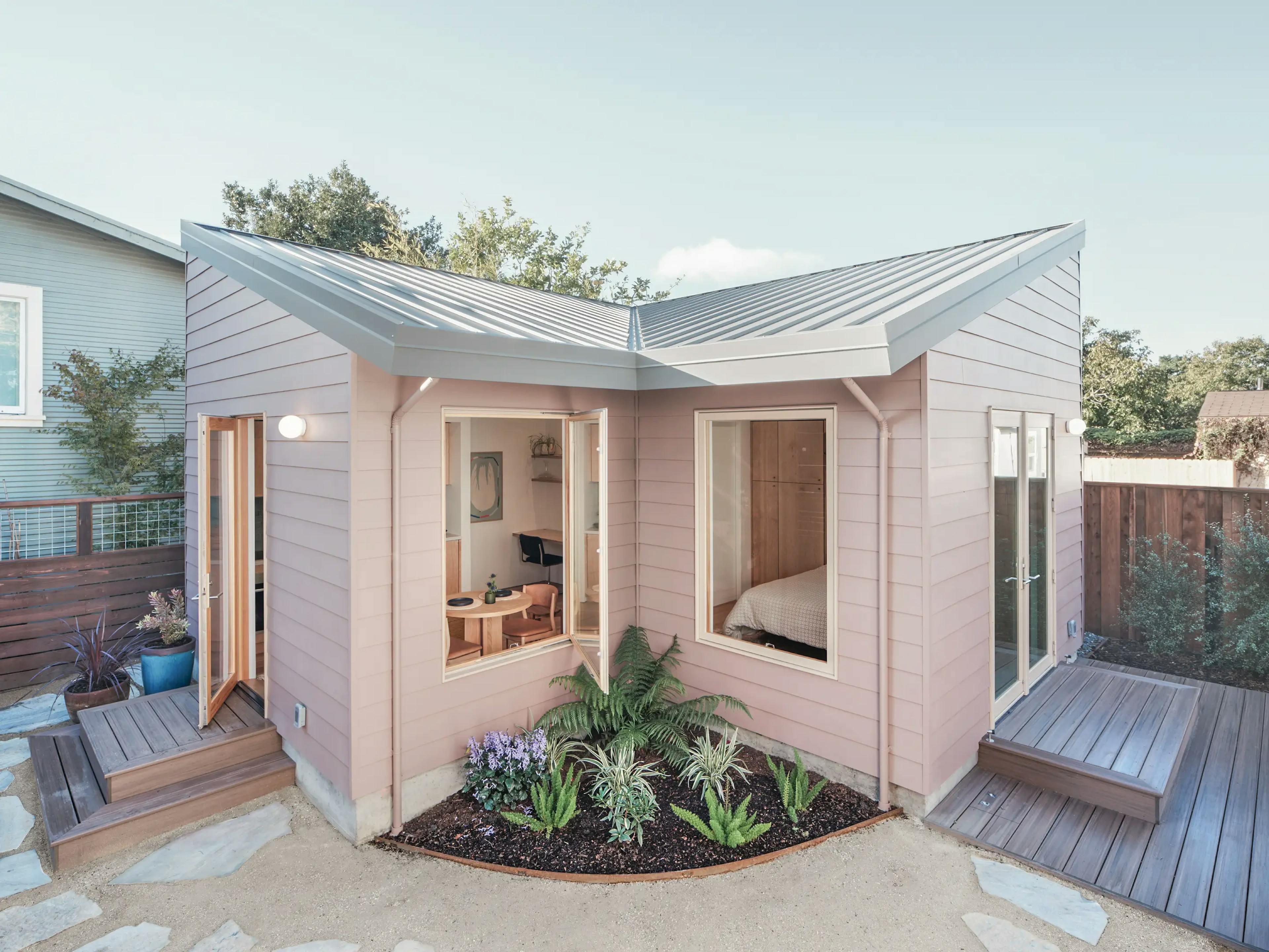 Exterior shot of a Type Five ADU