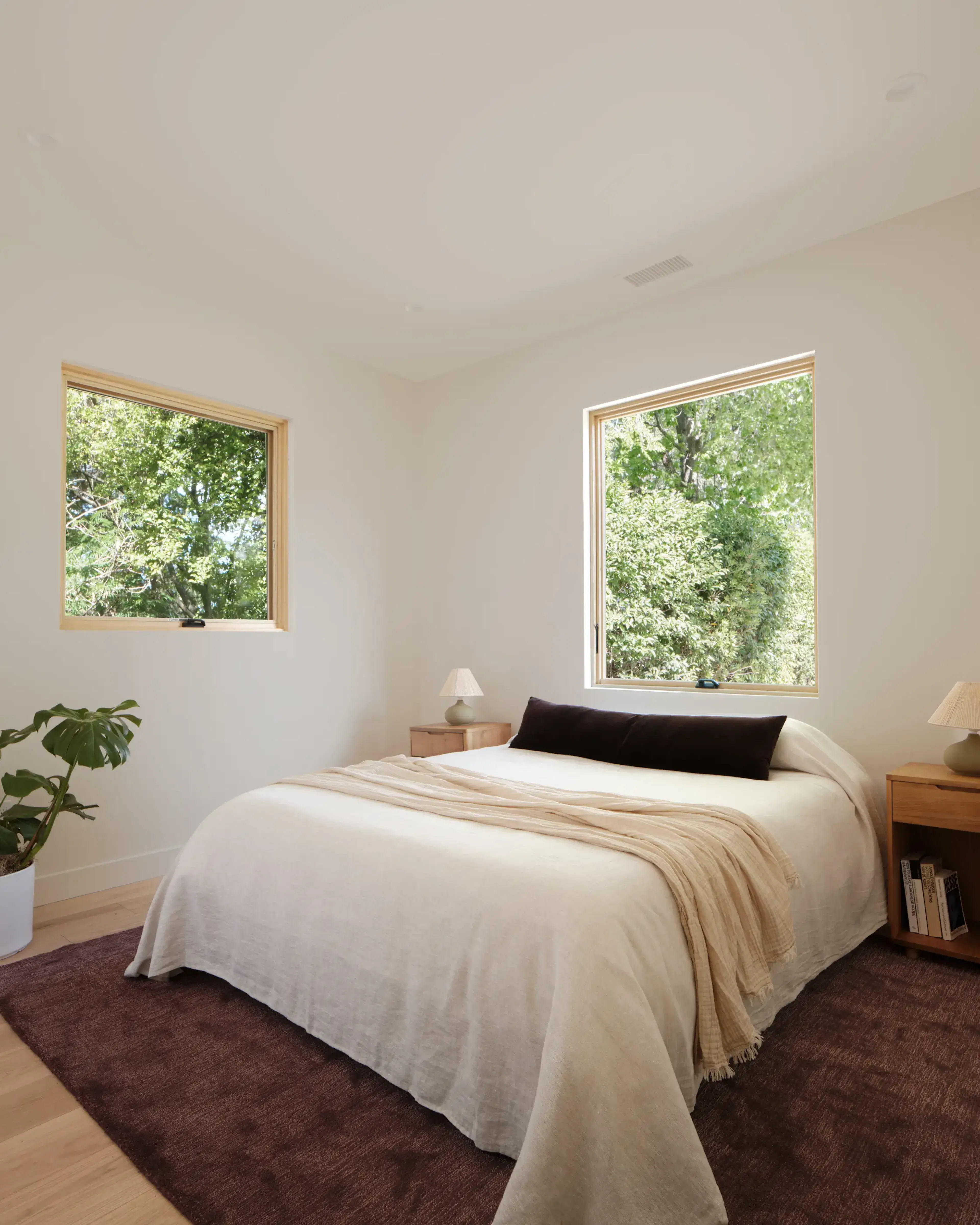 Interior shot of a Type Five ADU bedroom