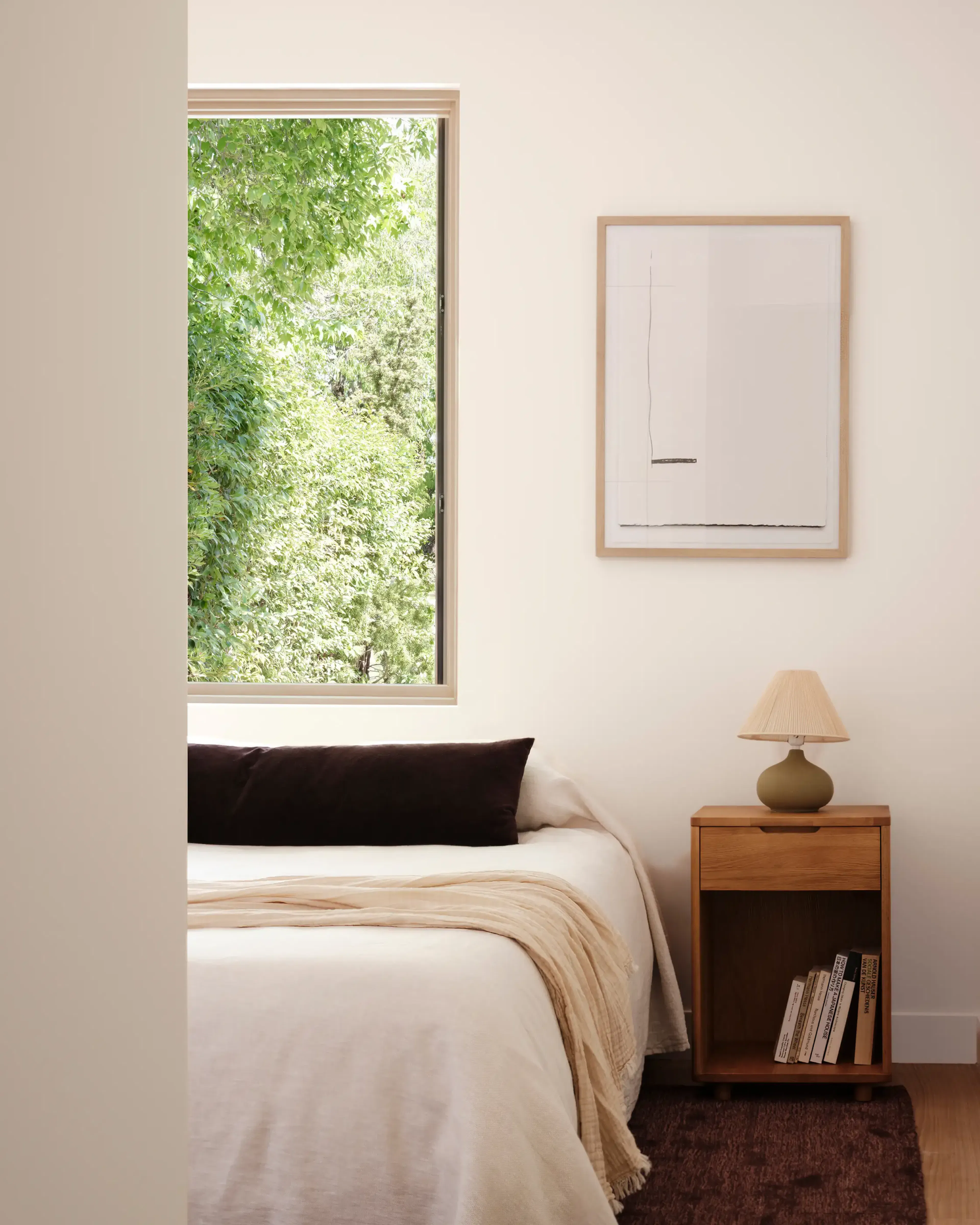 Interior shot of a Type Five ADU bedroom