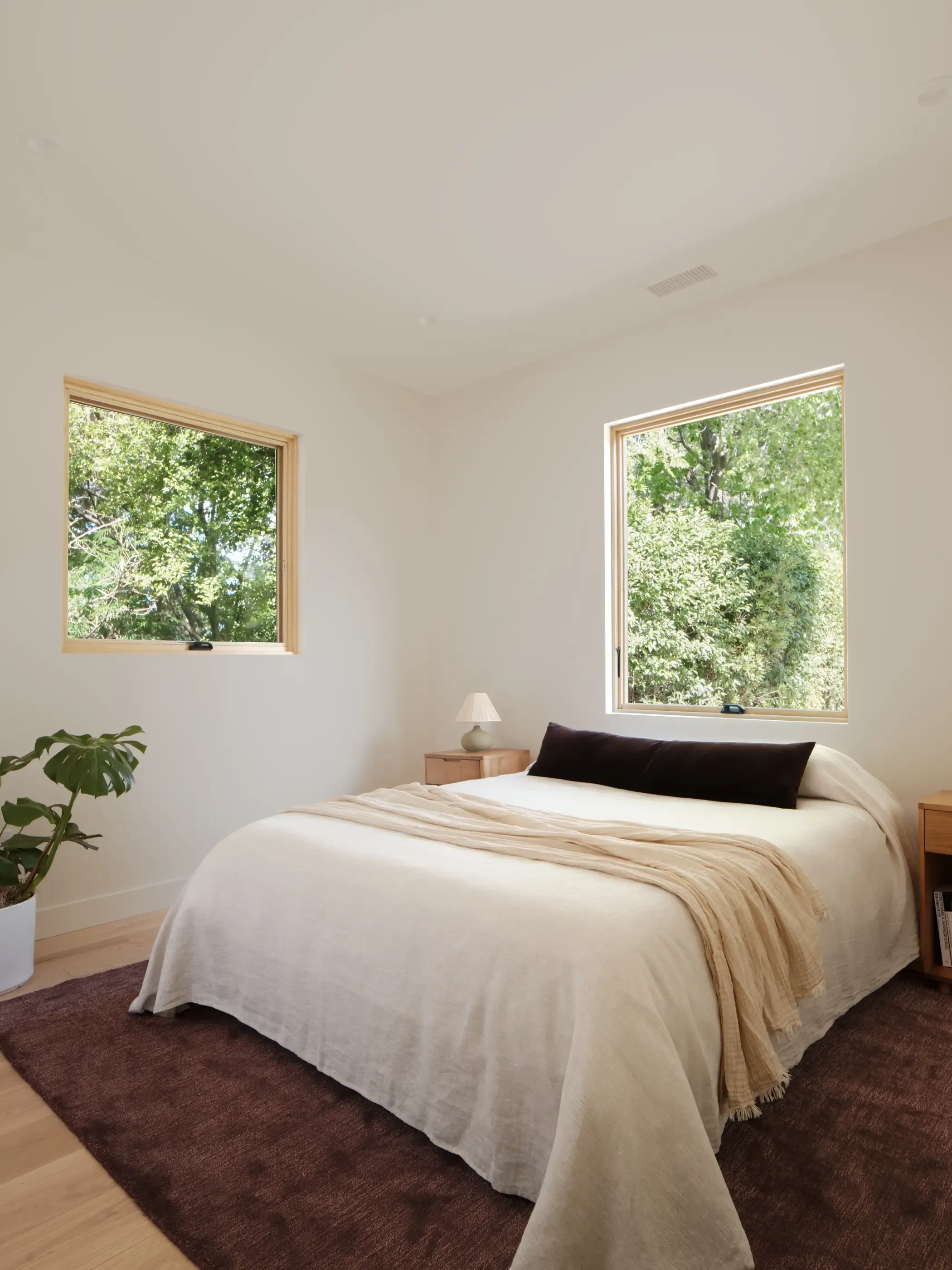 Interior shot of a Type Five ADU bedroom