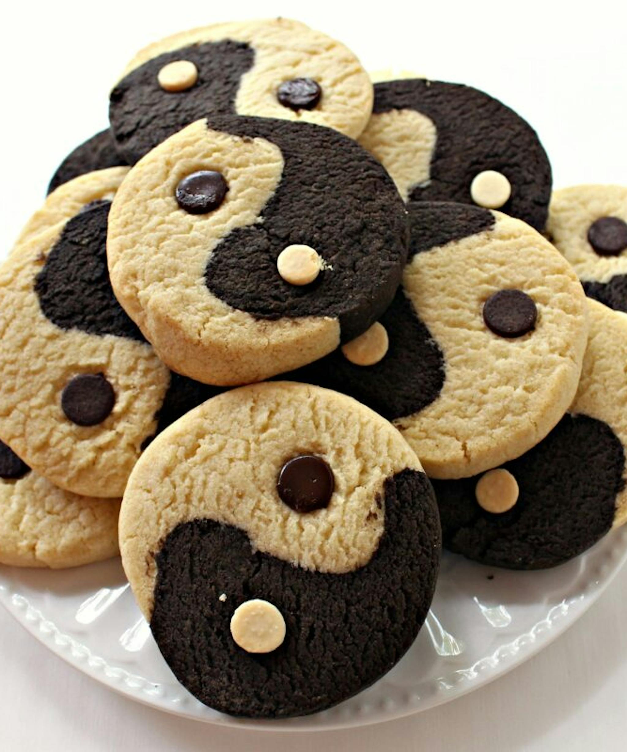 עוגיות בצורת יין יאנג